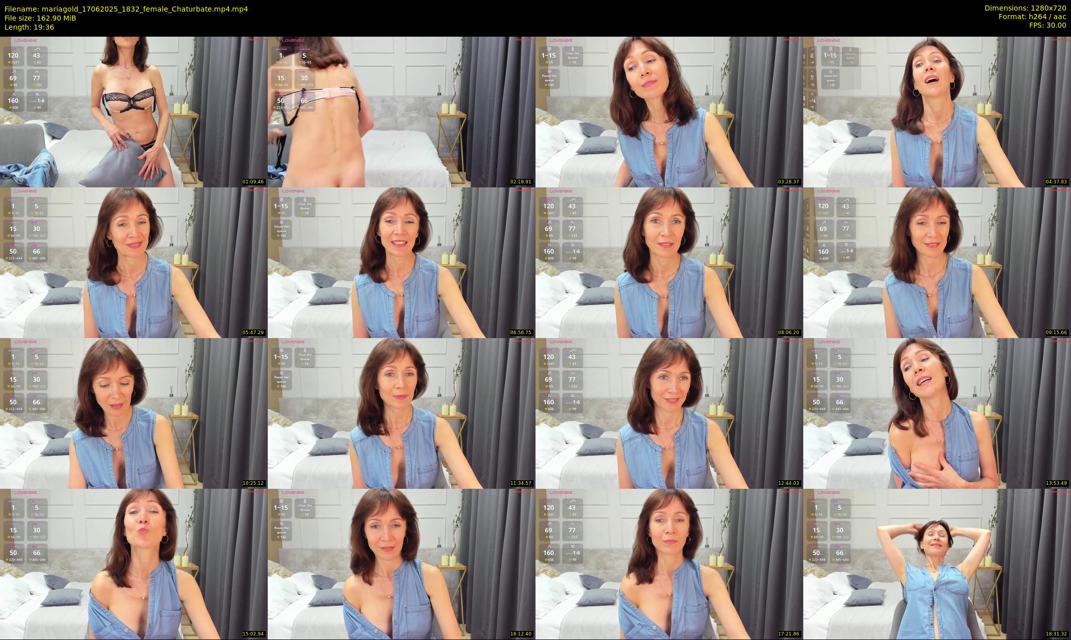mariagold — 20 minute Chaturbate female cam show recording, 720p, Jun 17, 2025