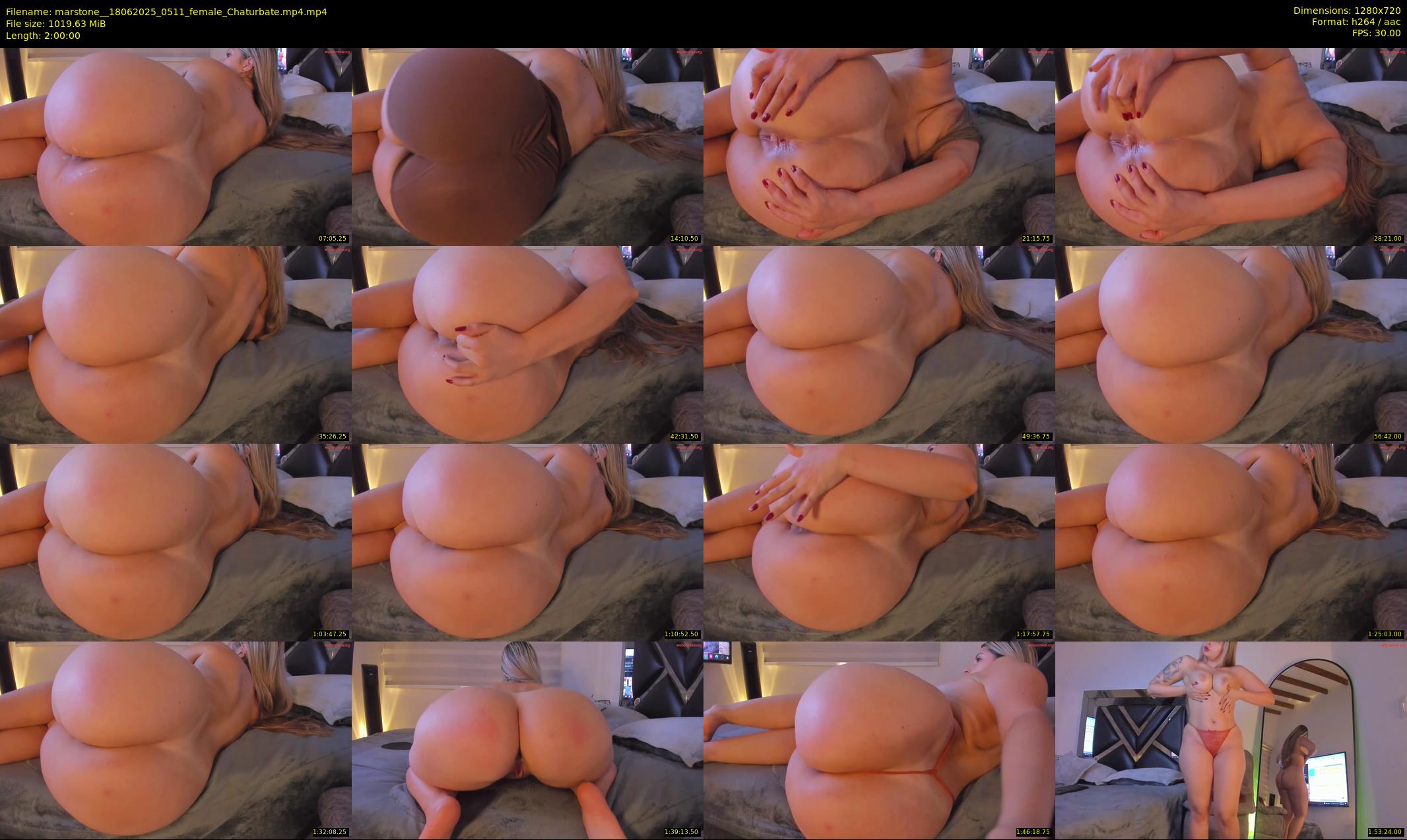 marstone_ — 120 minute Chaturbate female cam show recording, 720p, Jun 18, 2025