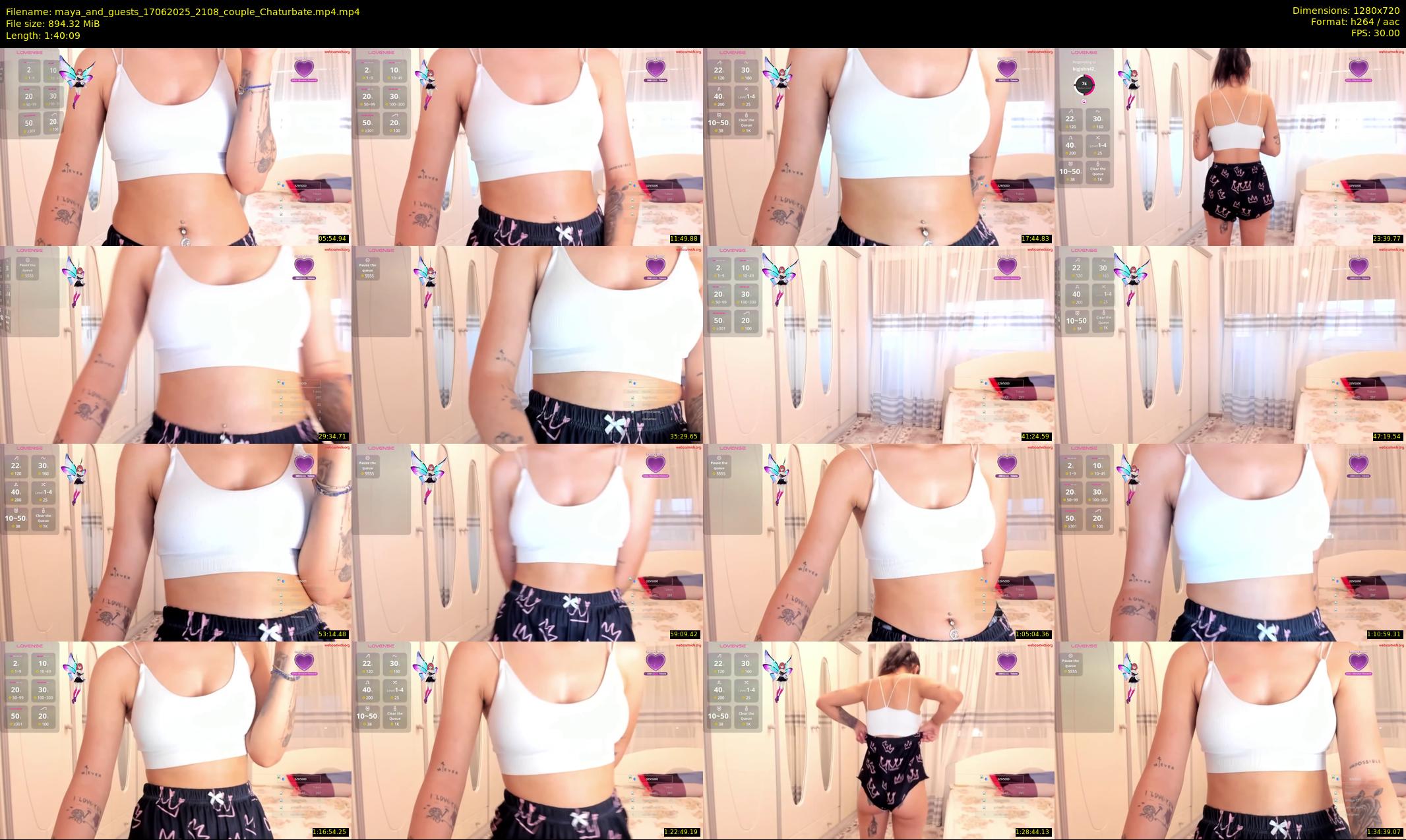 maya_and_guests — 101 minute Chaturbate couple cam show recording, 720p, Jun 17, 2025
