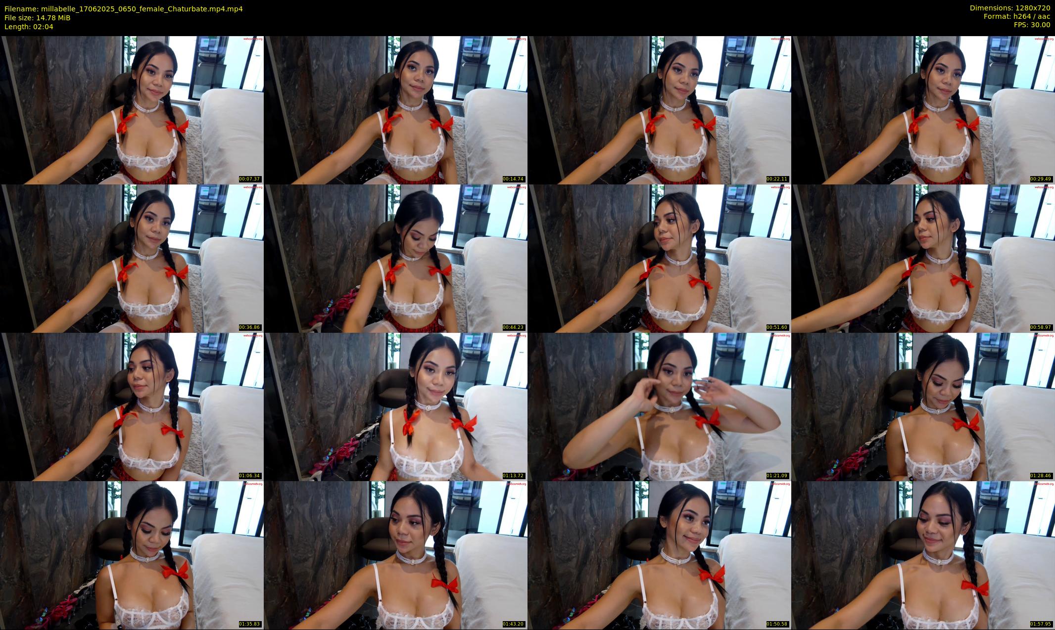 millabelle — 3 minute Chaturbate female cam show recording, 720p, Jun 17, 2025