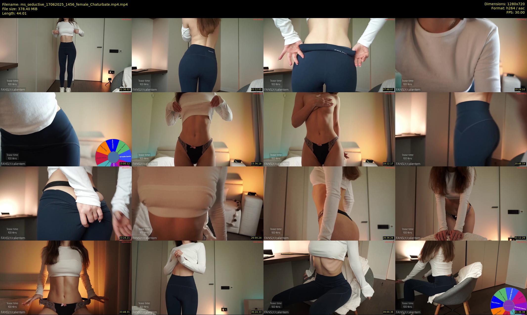 ms_seductive — 45 minute Chaturbate female cam show recording, 720p, Jun 17, 2025