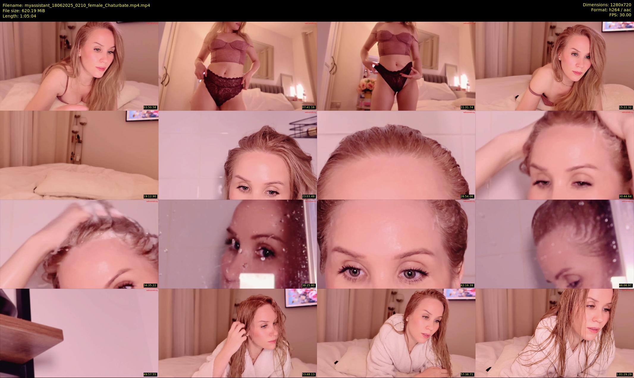 myassistant — 66 minute Chaturbate female cam show recording, 720p, Jun 18, 2025