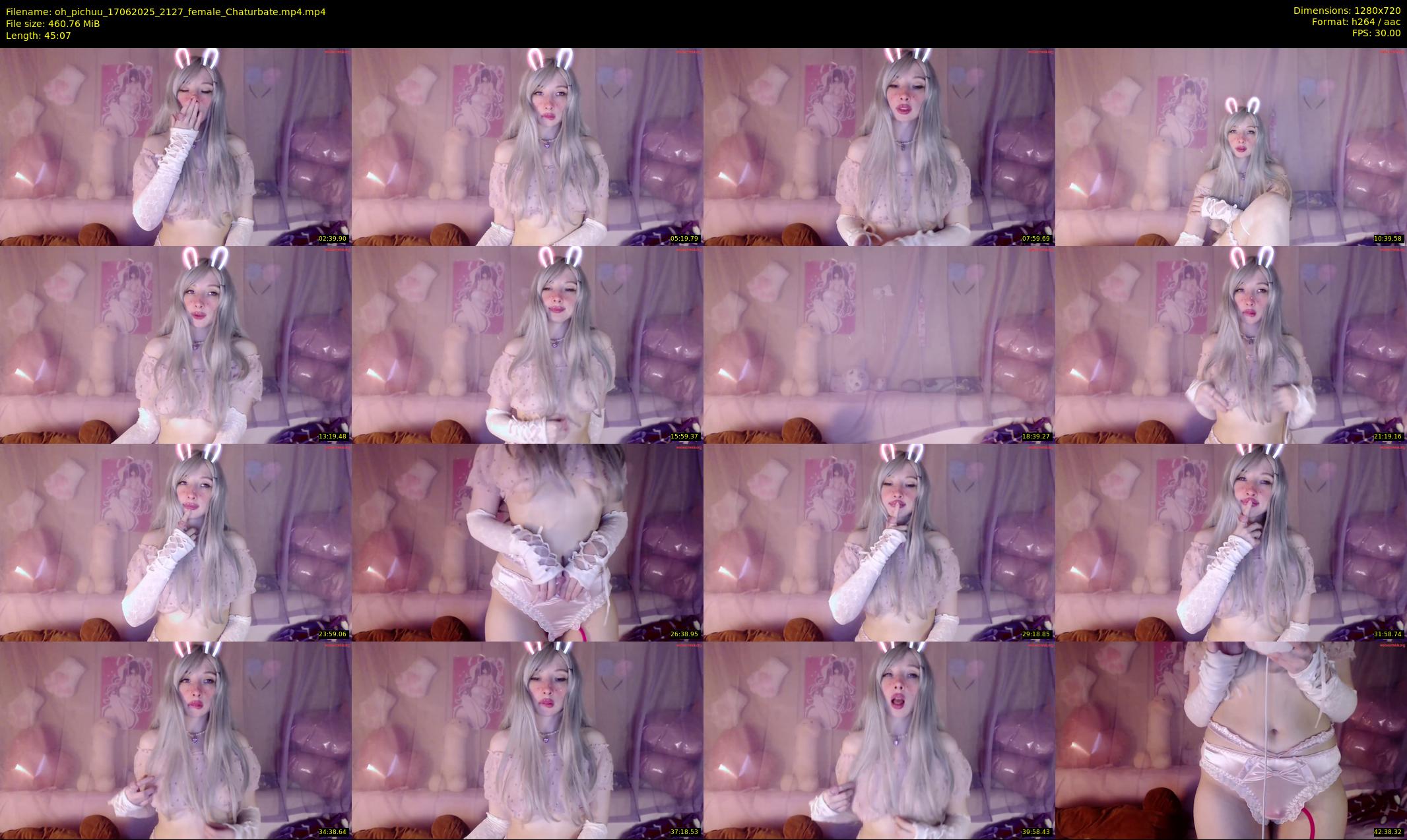 oh_pichuu — 46 minute Chaturbate female cam show recording, 720p, Jun 17, 2025