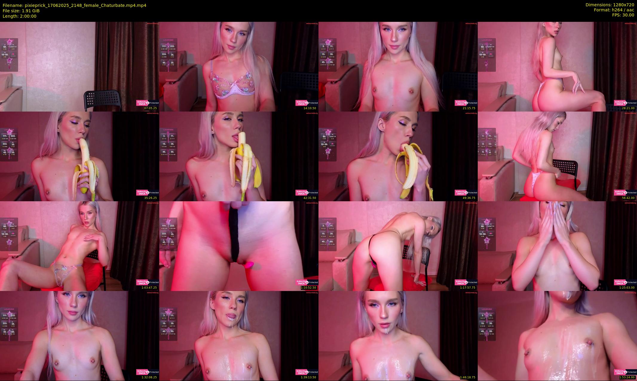 pixieprick — 120 minute Chaturbate couple cam show recording, 720p, Jun 17, 2025