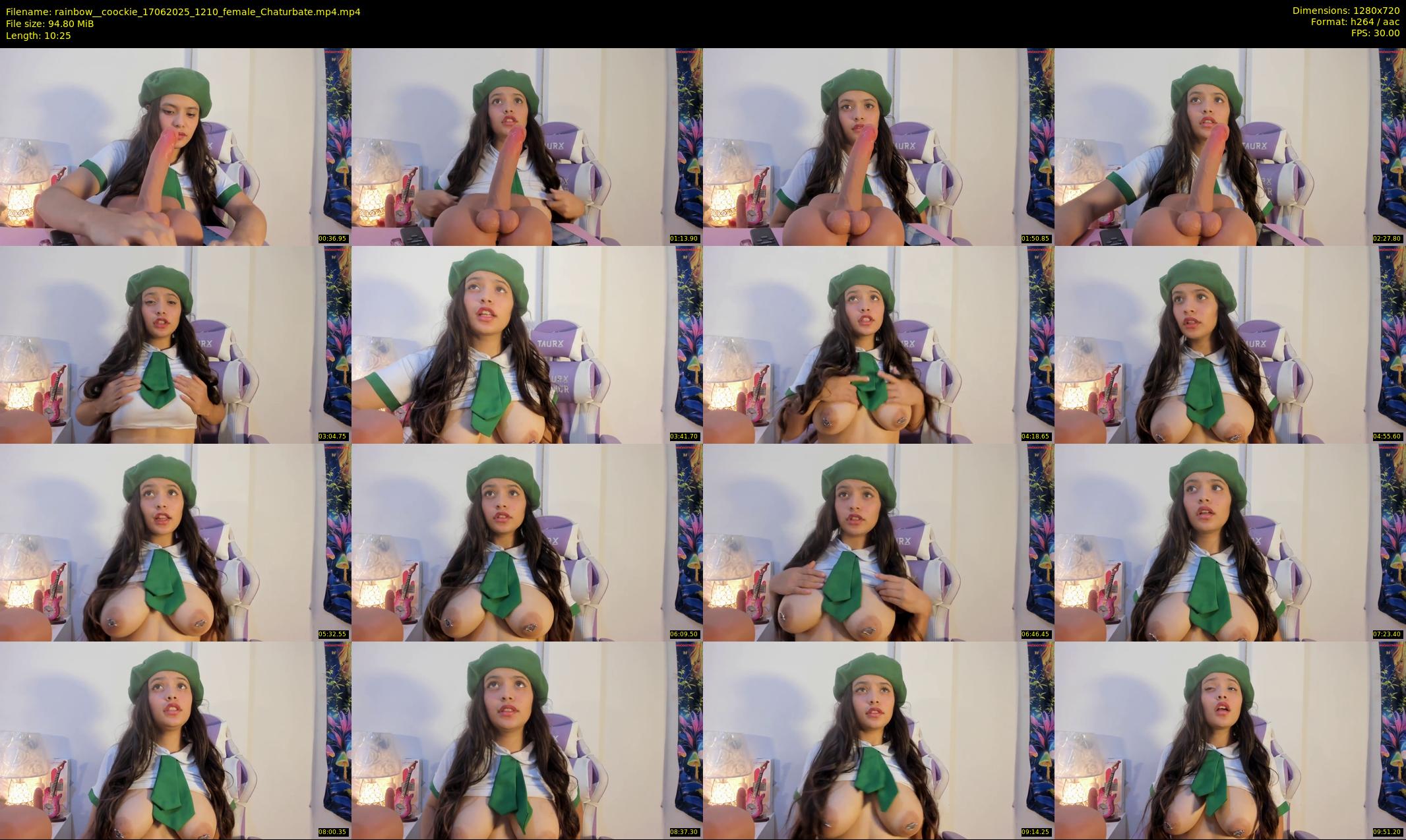 rainbow__coockie — 11 minute Chaturbate female cam show recording, 720p, Jun 17, 2025