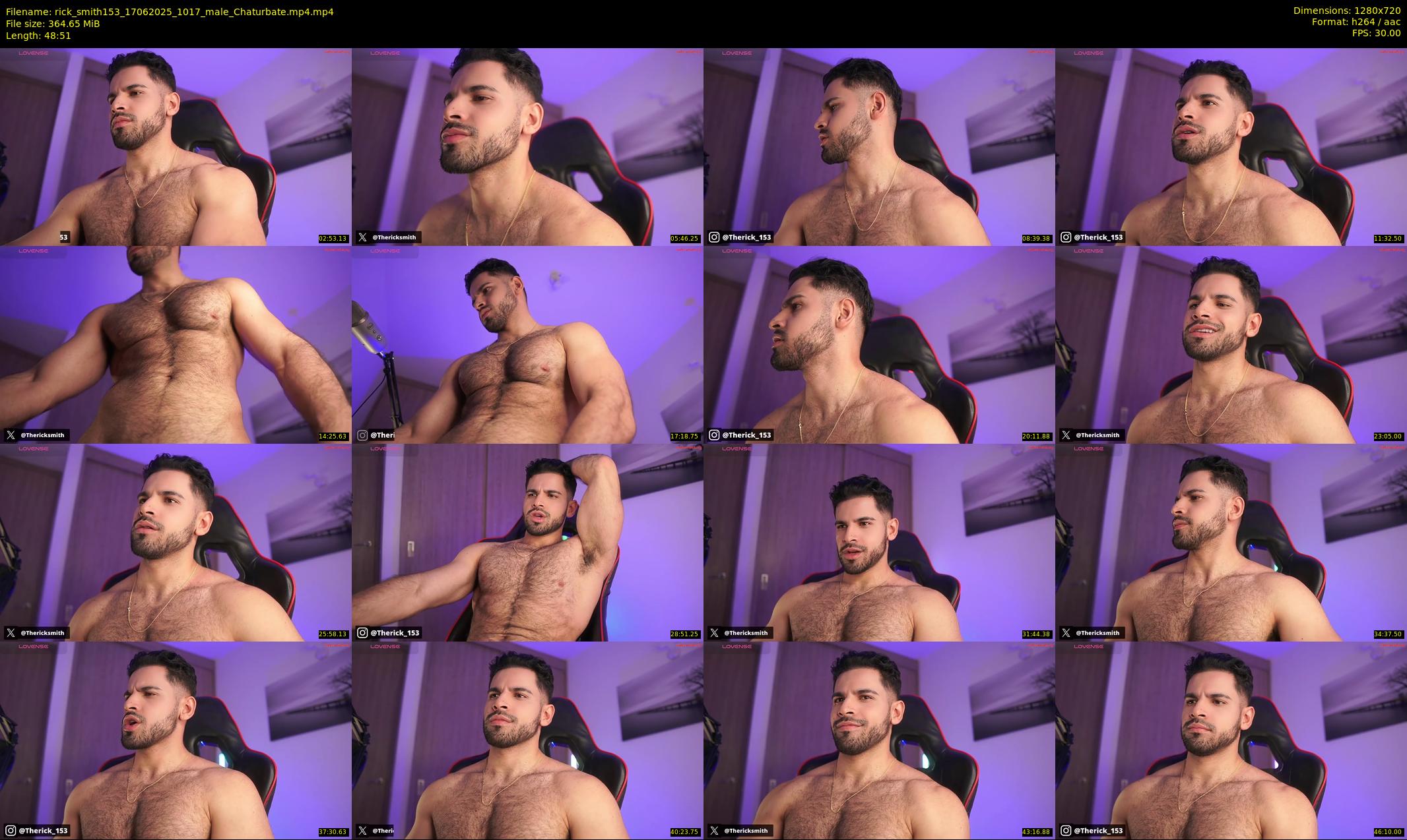 rick_smith153 — 49 minute Chaturbate male cam show recording, 720p, Jun 17, 2025