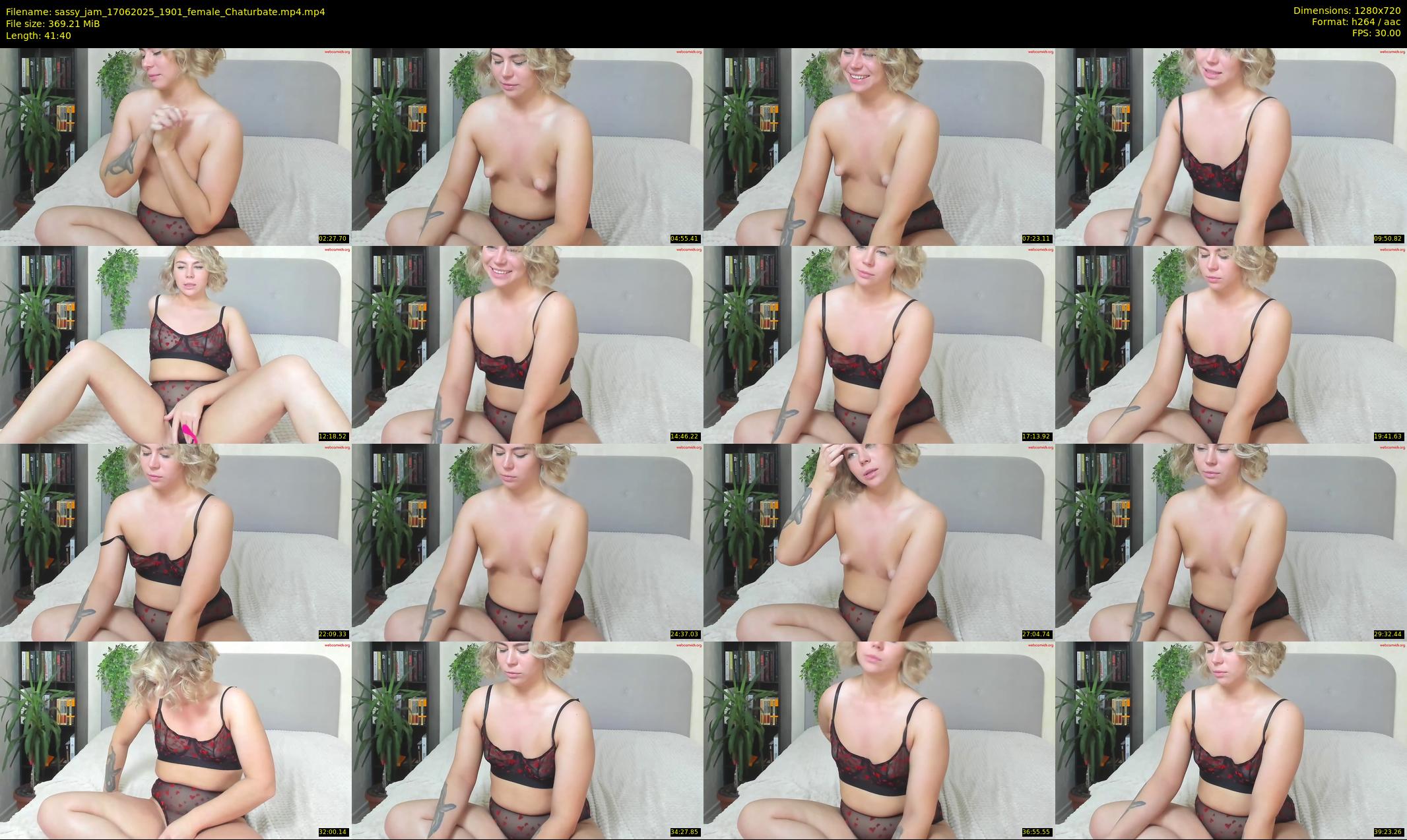 sassy_jam — 42 minute Chaturbate female cam show recording, 720p, Jun 17, 2025