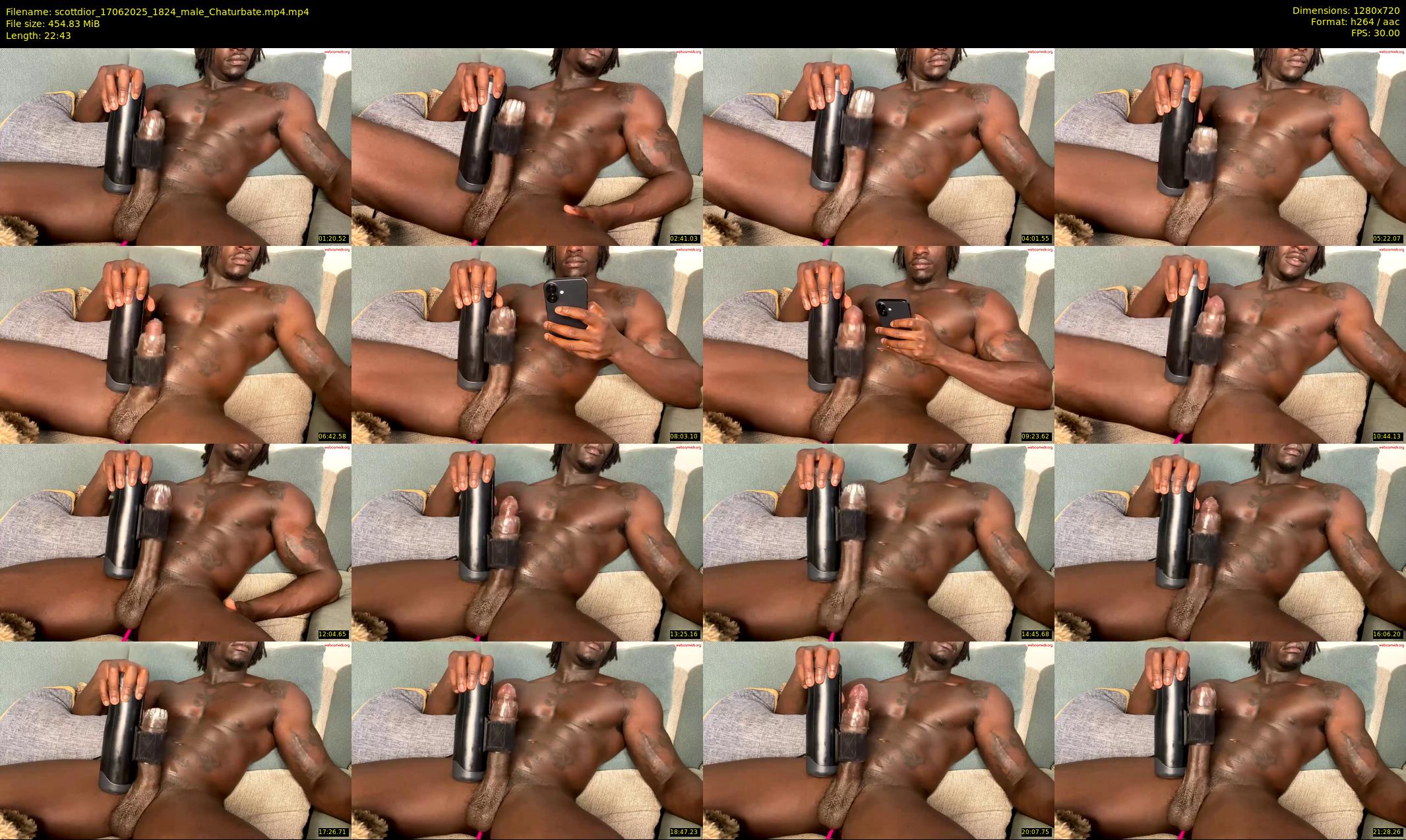 scottdior — 23 minute Chaturbate male cam show recording, 720p, Jun 17, 2025