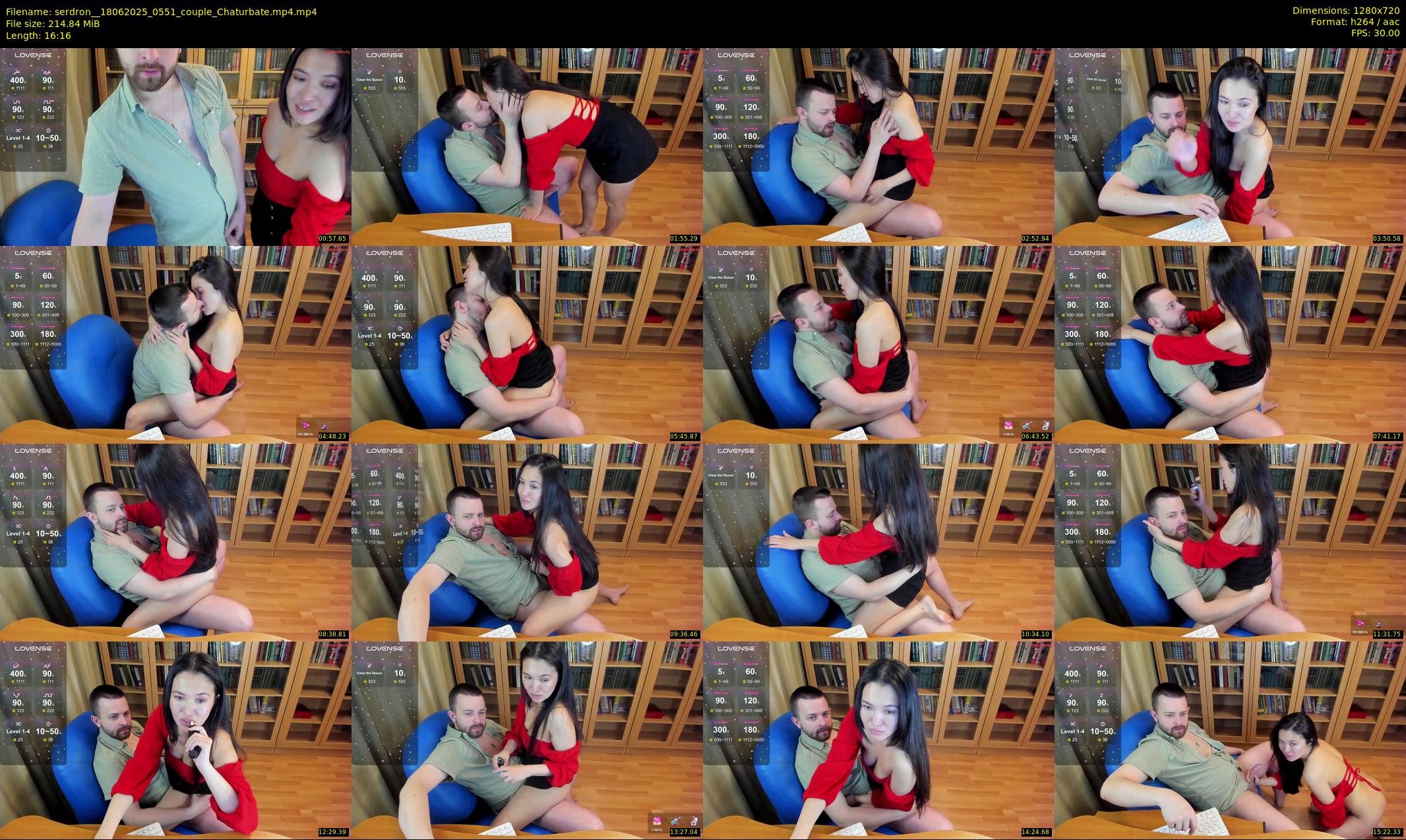 serdron_ — 17 minute Chaturbate couple cam show recording, 720p, Jun 18, 2025