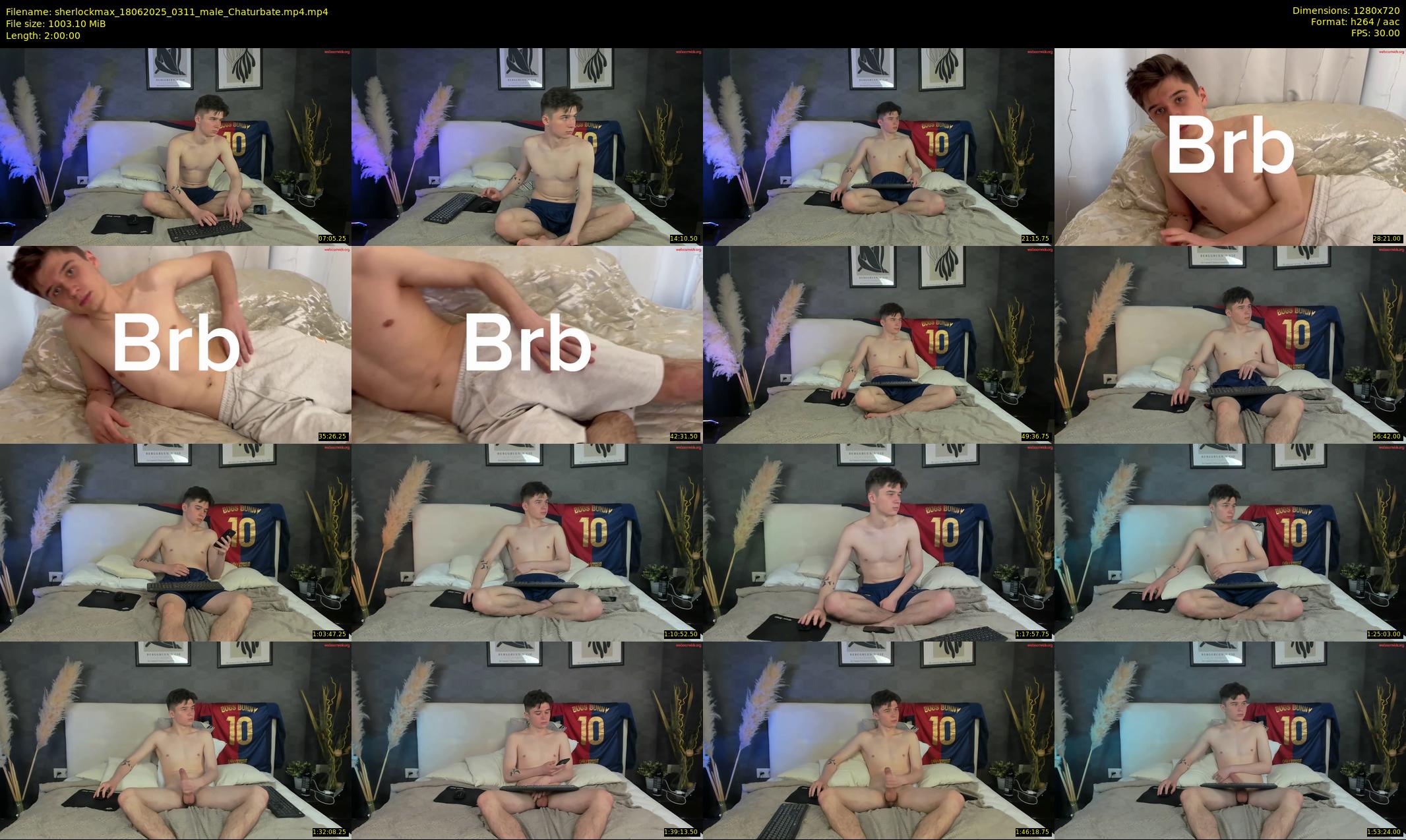 sherlockmax — 120 minute Chaturbate male cam show recording, 720p, Jun 18, 2025