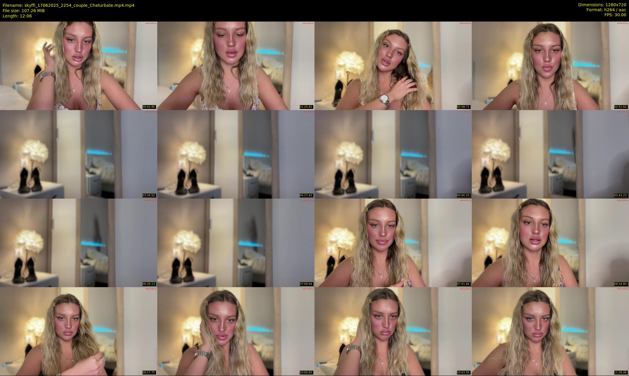 skyffi — 13 minute Chaturbate couple cam show recording, 720p, Jun 17, 2025