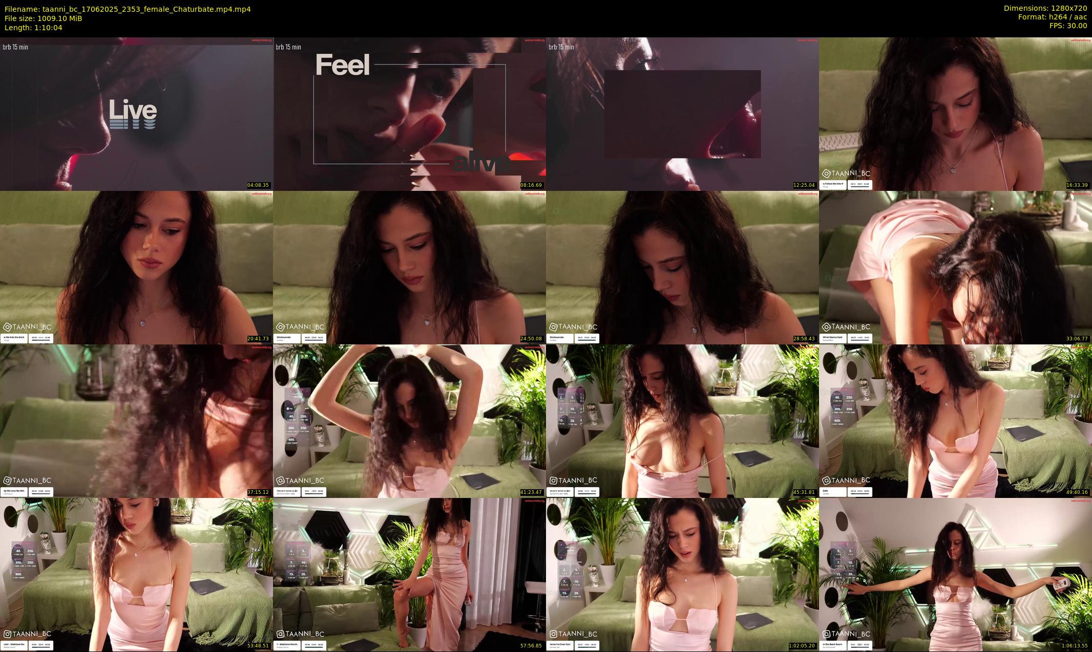 taanni_bc — 71 minute Chaturbate female cam show recording, 720p, Jun 17, 2025