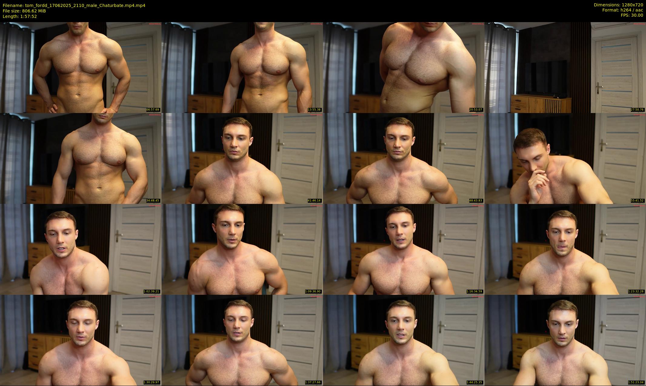 tom_fordd — 118 minute Chaturbate male cam show recording, 720p, Jun 17, 2025
