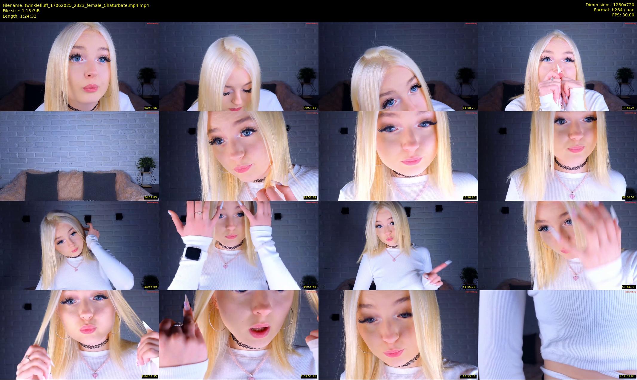 twinklefluff — 85 minute Chaturbate female cam show recording, 720p, Jun 17, 2025