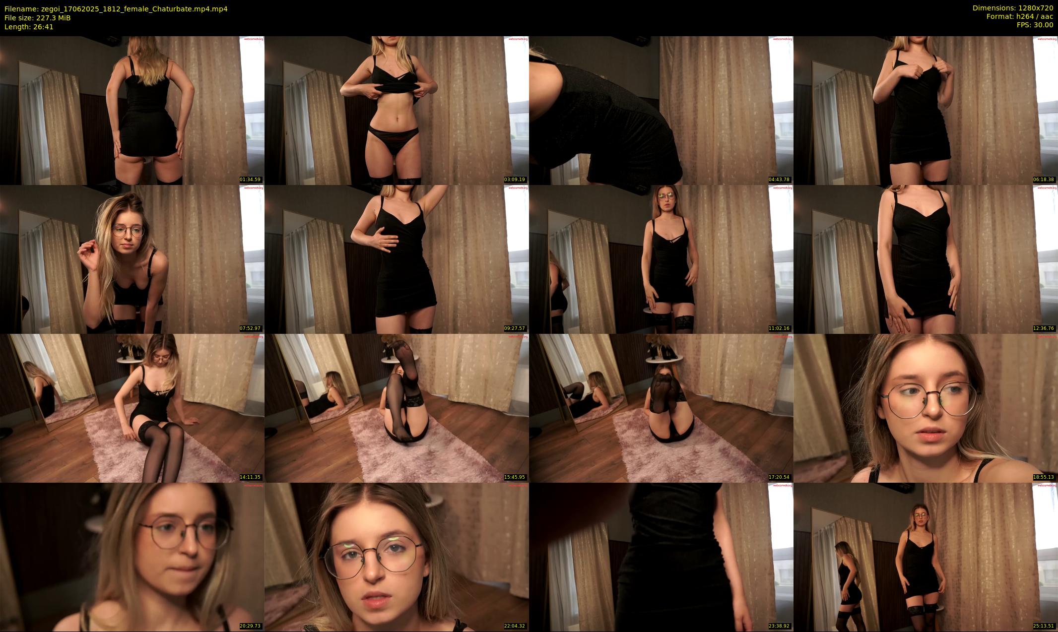 zegoi — 27 minute Chaturbate female cam show recording, 720p, Jun 17, 2025