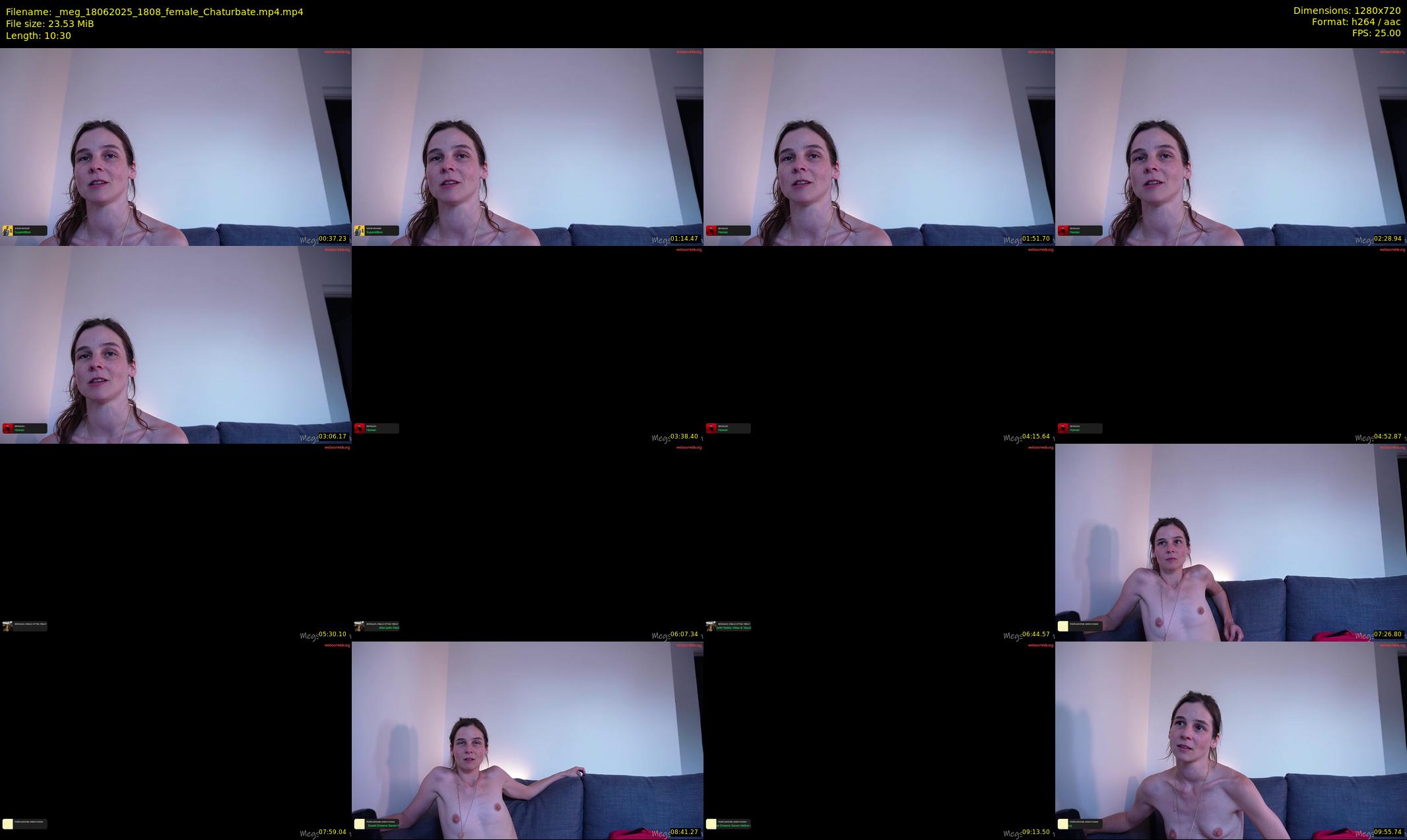_meg — 11 minute Chaturbate female cam show recording, 720p, Jun 18, 2025
