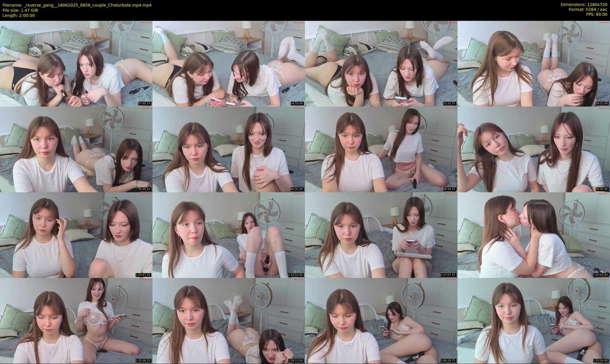 _reverse_gang_ — 120 minute Chaturbate couple cam show recording, 720p, Jun 18, 2025