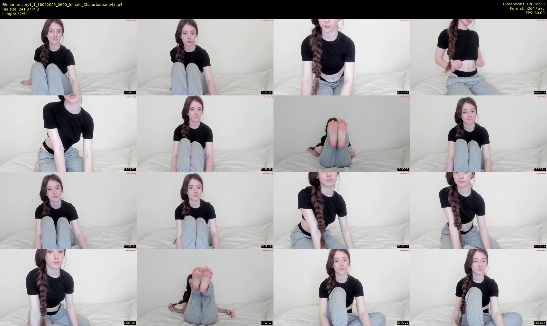 amy1_1 — 33 minute Chaturbate female cam show recording, 720p, Jun 18, 2025