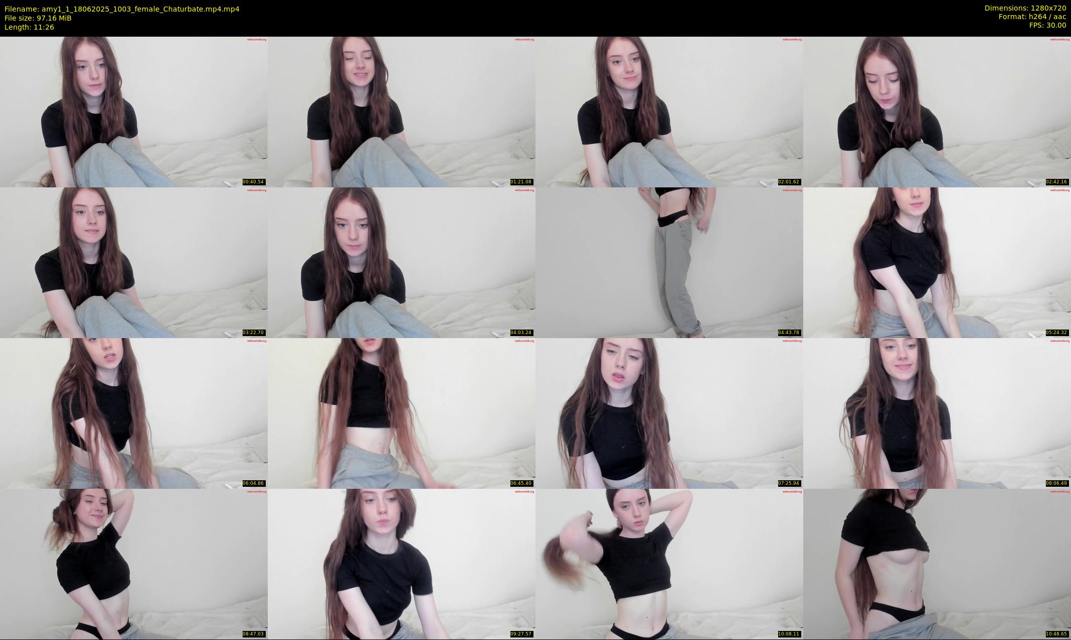 amy1_1 — 12 minute Chaturbate female cam show recording, 720p, Jun 18, 2025