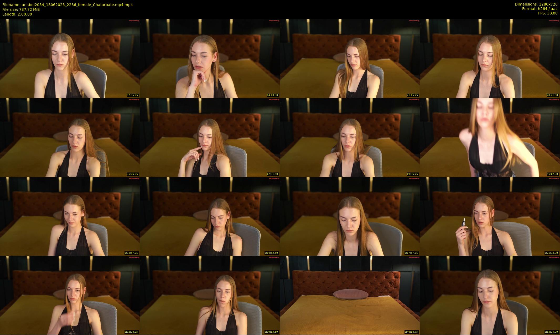 anabel2054 — 120 minute Chaturbate female cam show recording, 720p, Jun 18, 2025