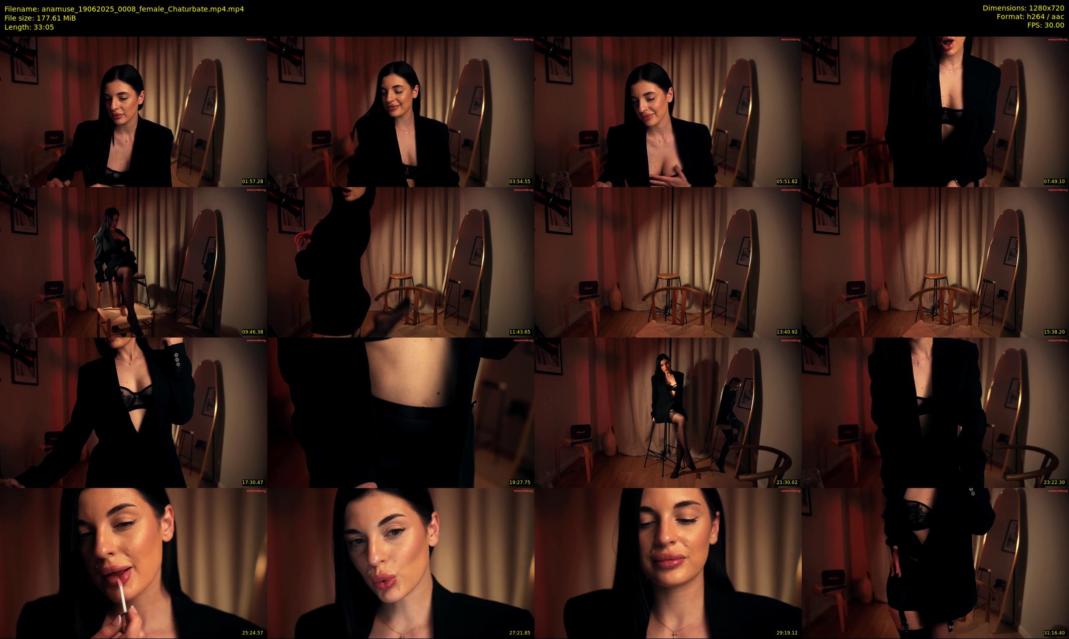 anamuse — 34 minute Chaturbate female cam show recording, 720p, Jun 19, 2025