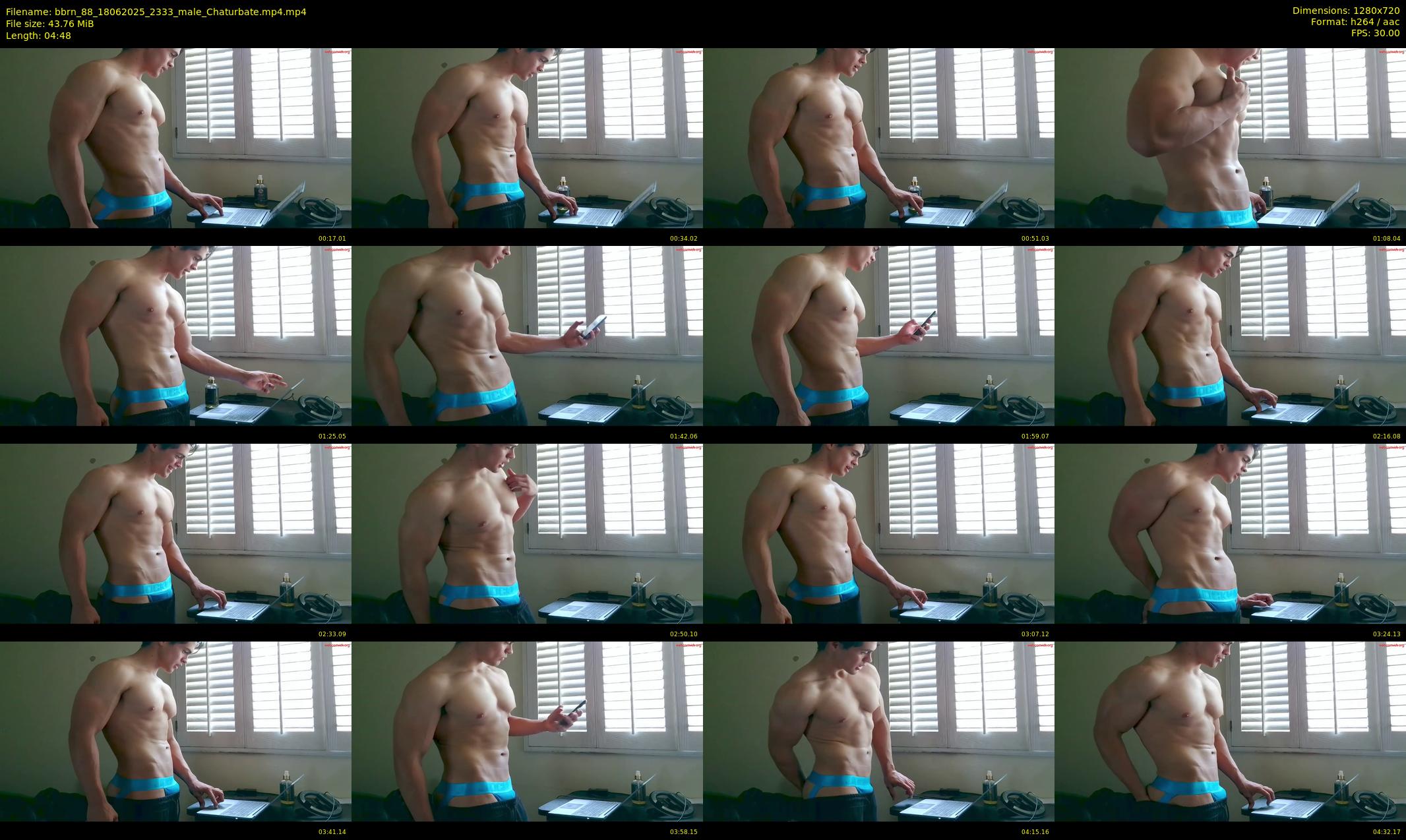 bbrn_88 — 5 minute Chaturbate male cam show recording, 720p, Jun 18, 2025