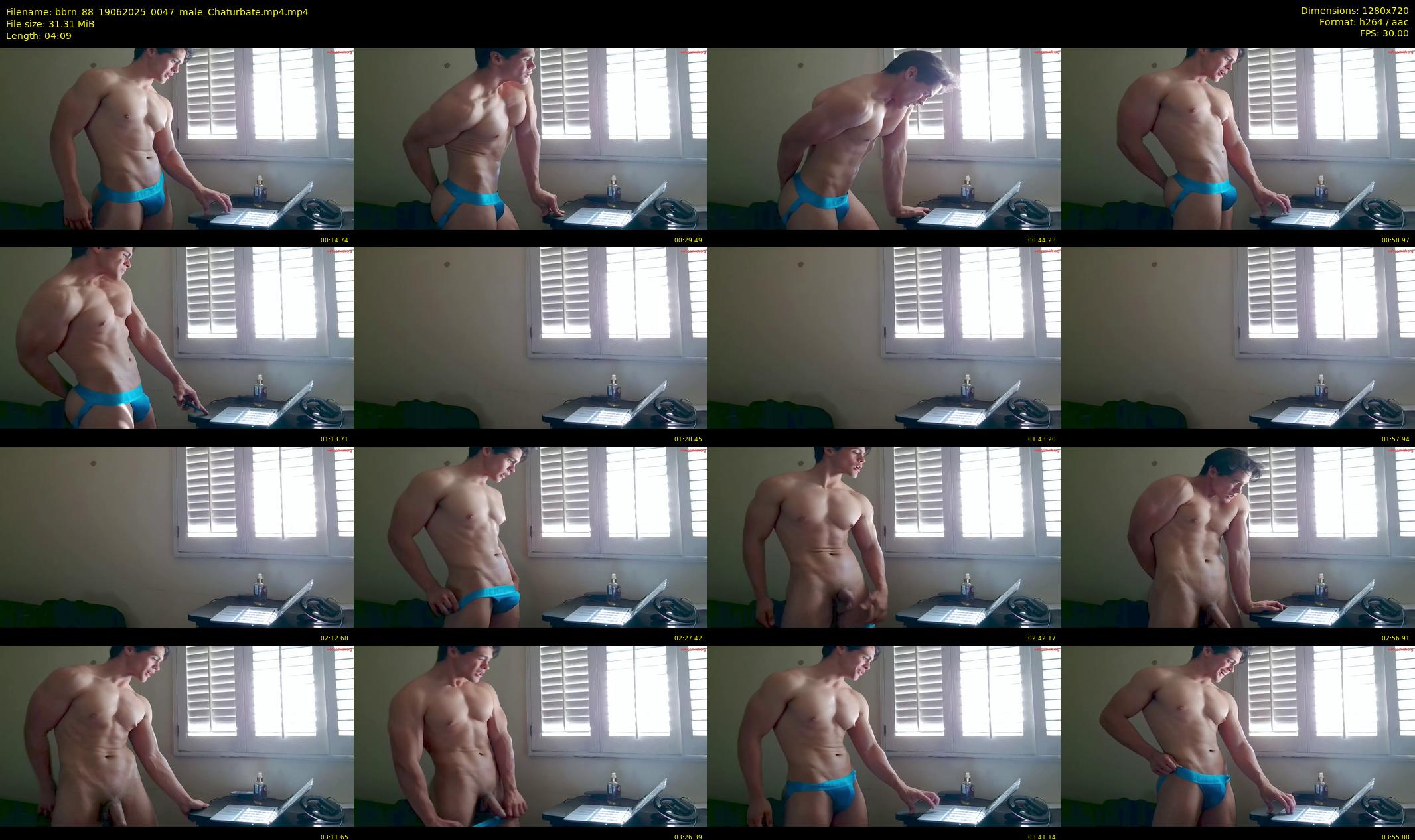 bbrn_88 — 5 minute Chaturbate male cam show recording, 720p, Jun 19, 2025
