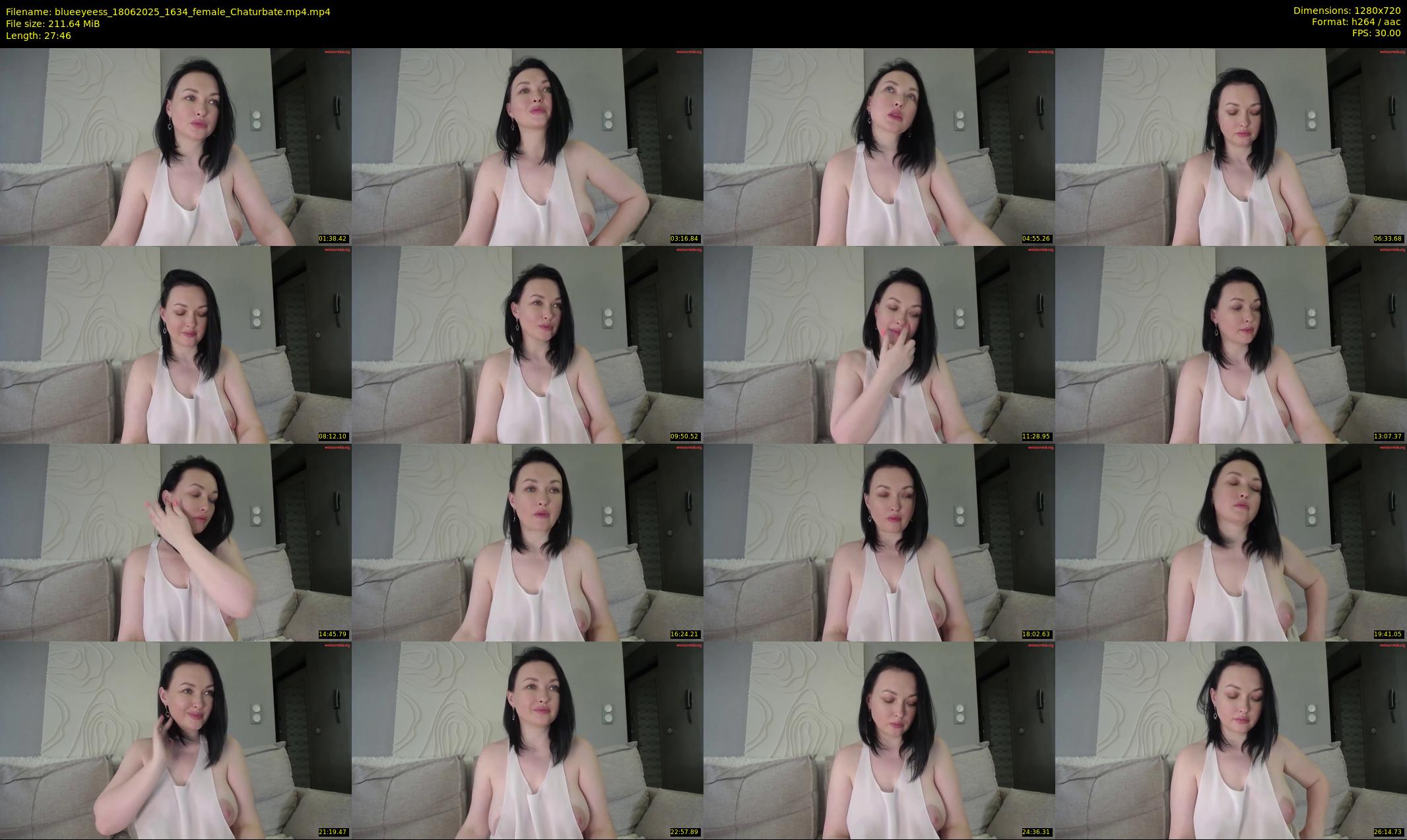 blueeyeess — 28 minute Chaturbate female cam show recording, 720p, Jun 18, 2025
