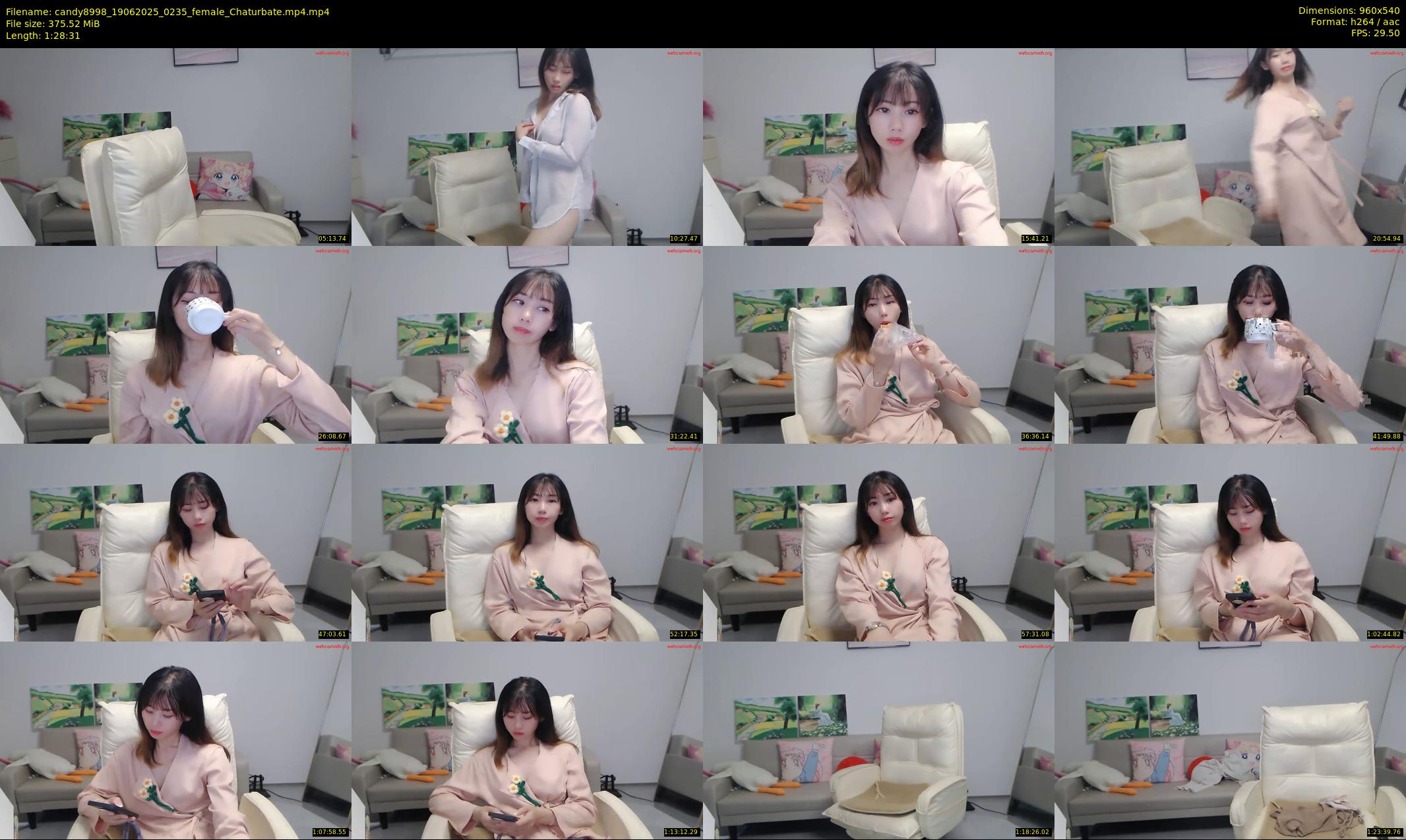 candy8998 — 89 minute Chaturbate female cam show recording, 480p, Jun 19, 2025