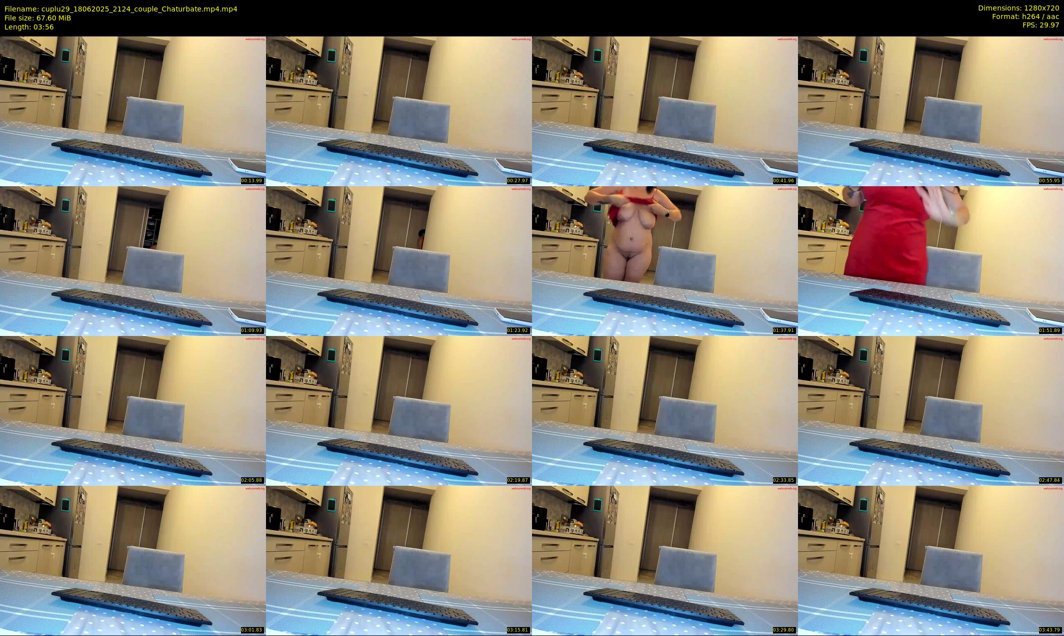 cuplu29 — 4 minute Chaturbate couple cam show recording, 720p, Jun 18, 2025