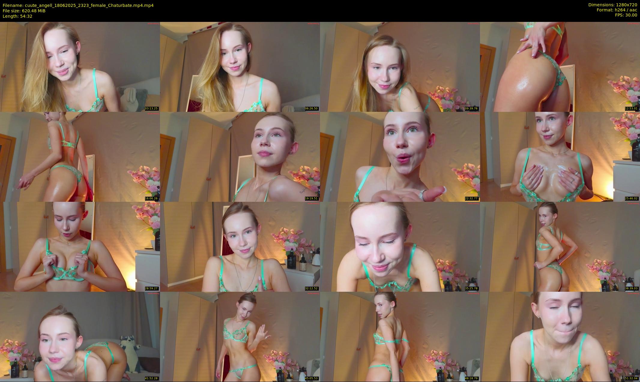 cuute_angell — 55 minute Chaturbate female cam show recording, 720p, Jun 18, 2025