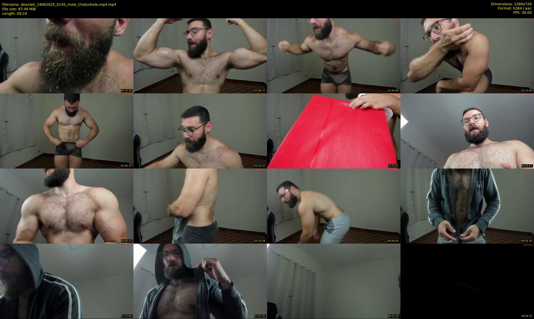 deanlek — 10 minute Chaturbate male cam show recording, 720p, Jun 19, 2025