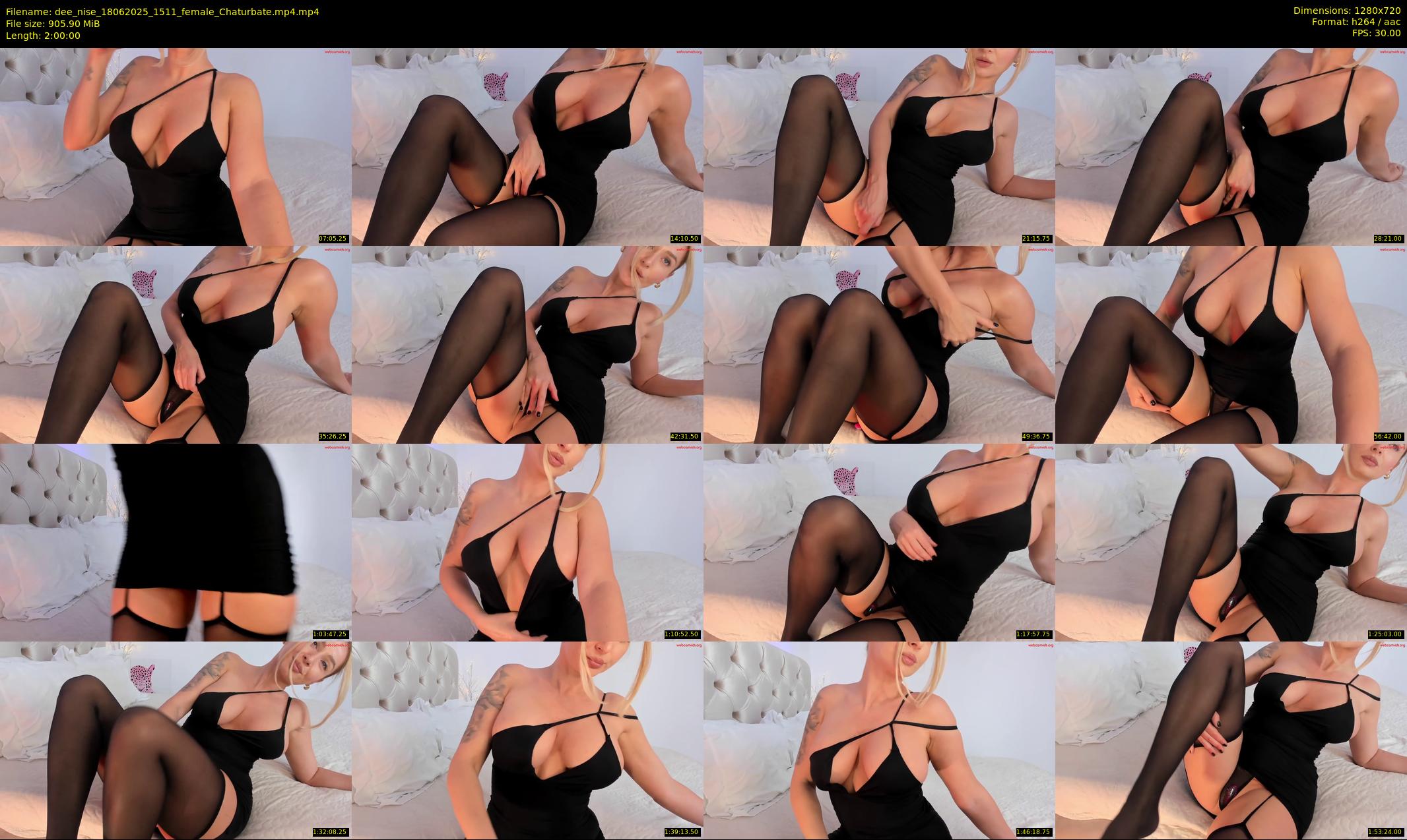 dee_nise — 120 minute Chaturbate female cam show recording, 720p, Jun 18, 2025