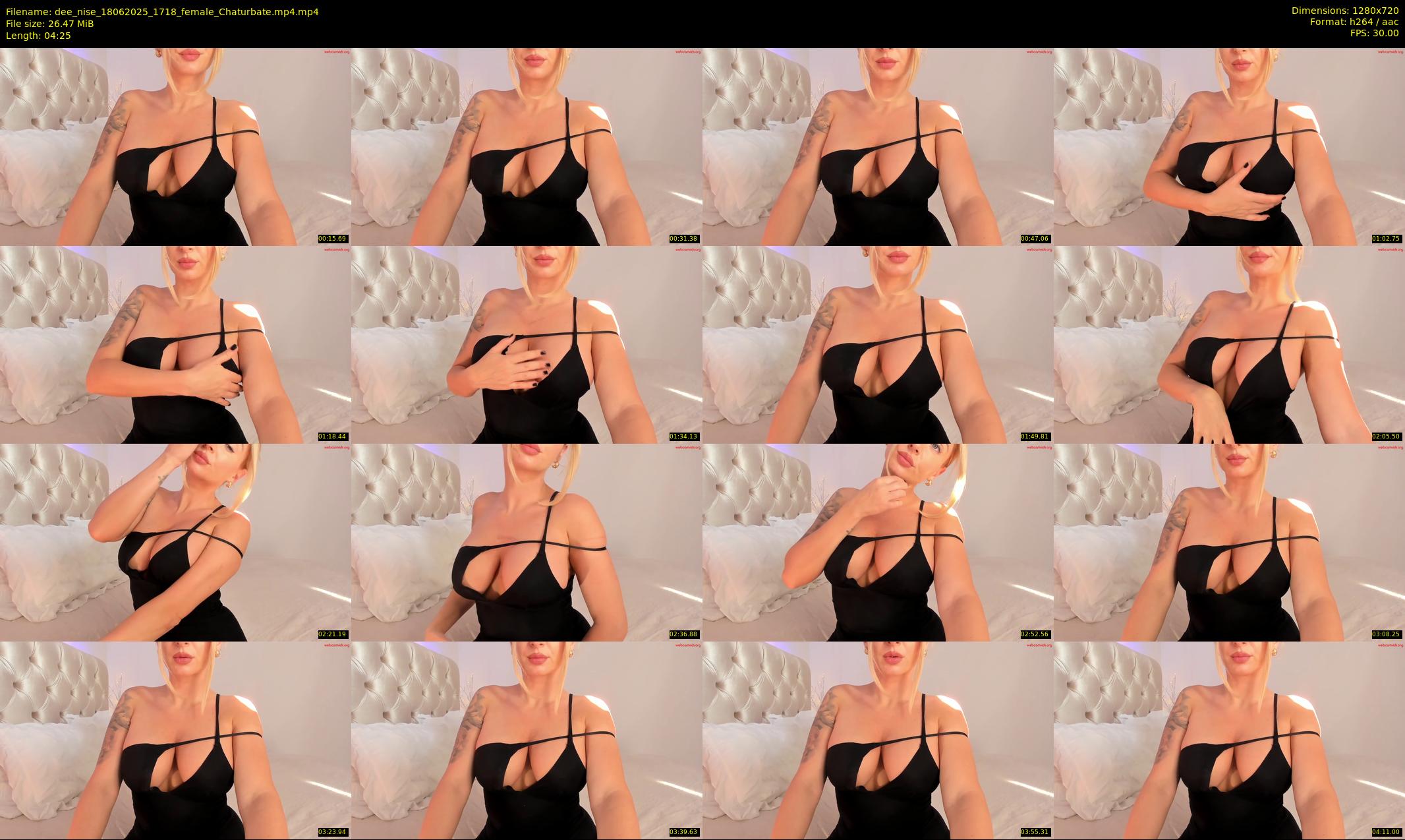 dee_nise — 5 minute Chaturbate female cam show recording, 720p, Jun 18, 2025