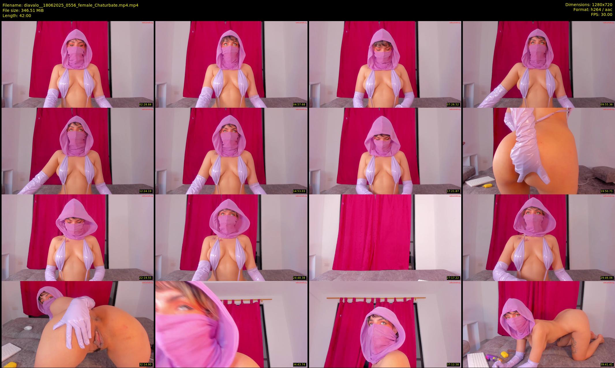 diavalo_ — 42 minute Chaturbate female cam show recording, 720p, Jun 18, 2025