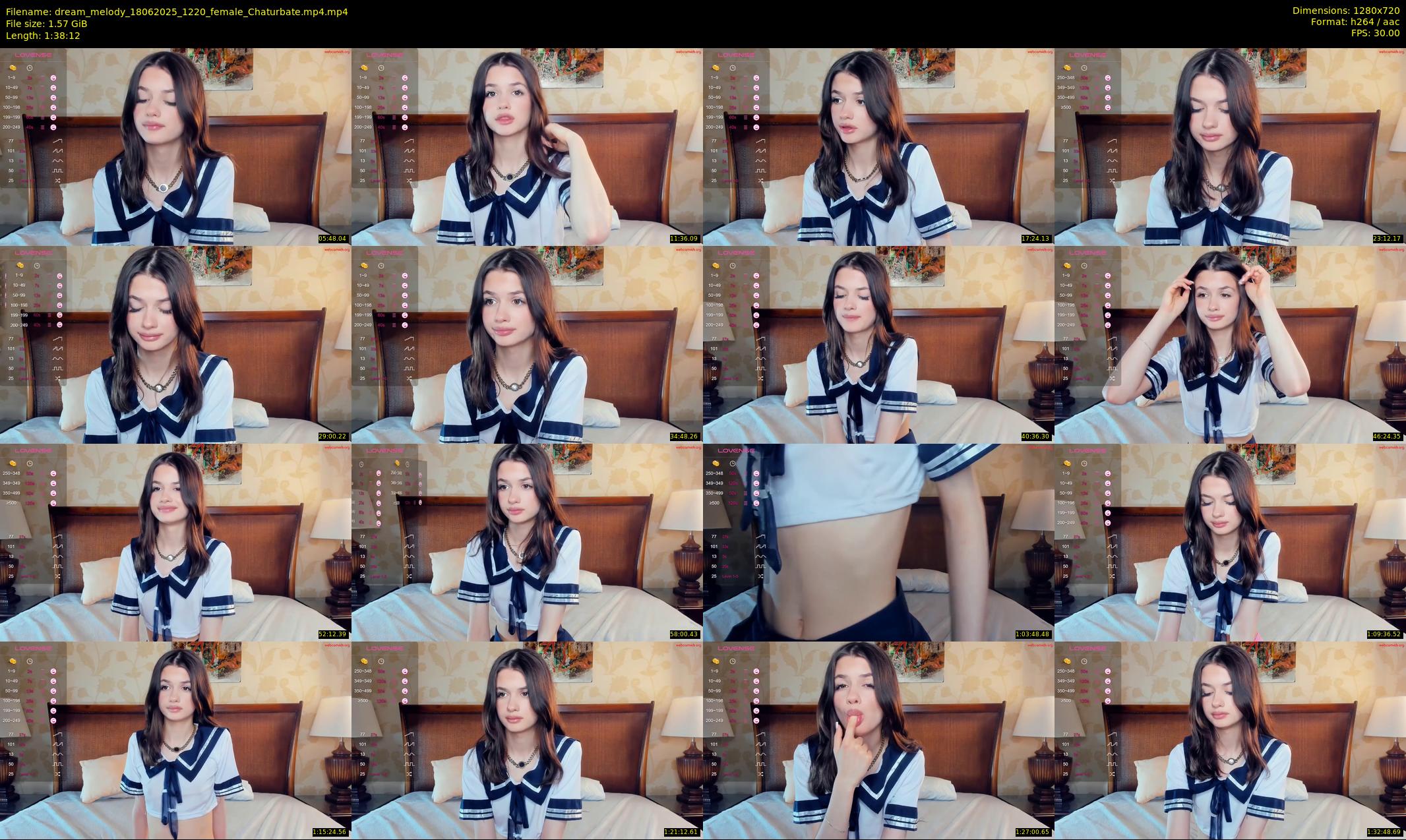 dream_melody — 99 minute Chaturbate female cam show recording, 720p, Jun 18, 2025