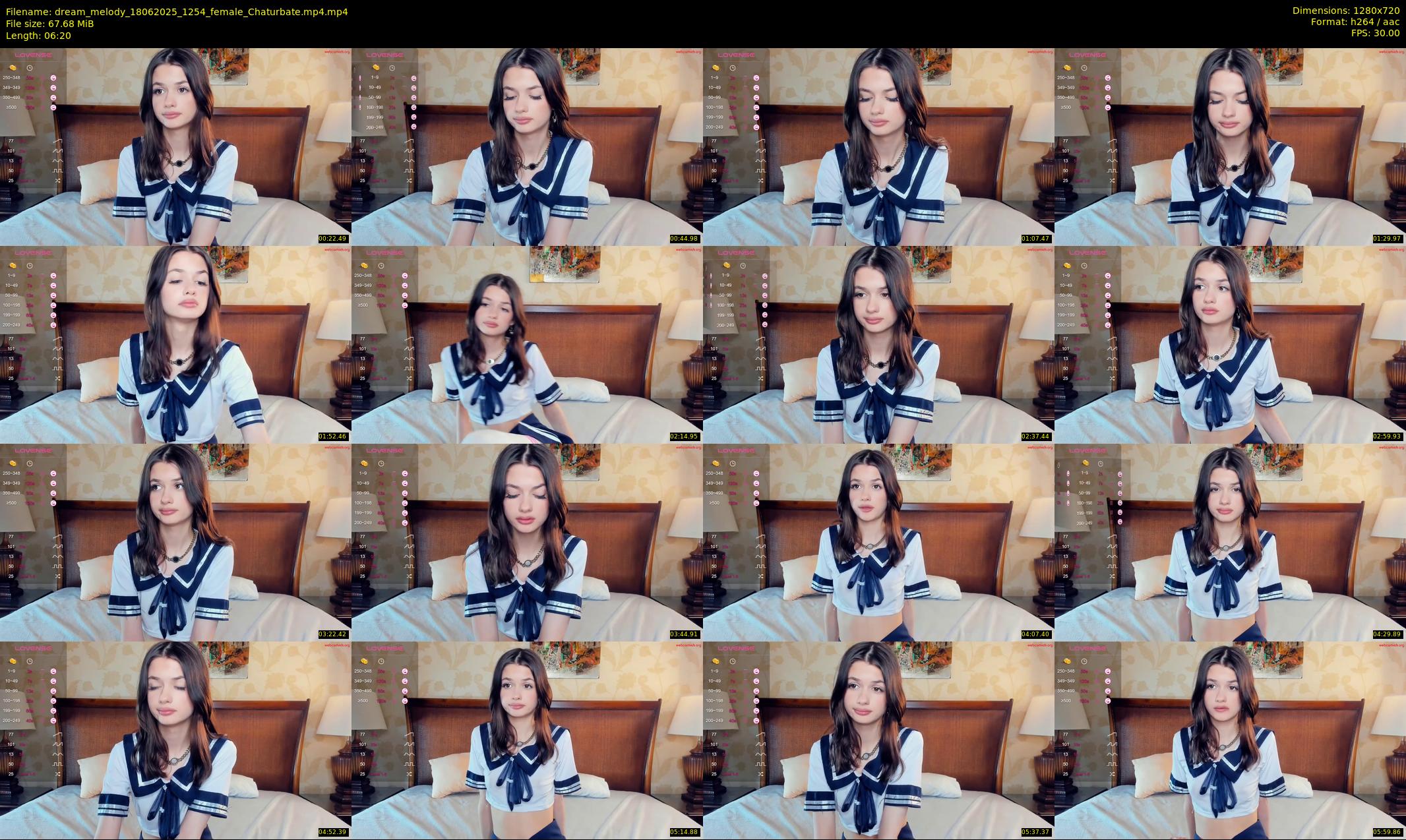 dream_melody — 7 minute Chaturbate female cam show recording, 720p, Jun 18, 2025
