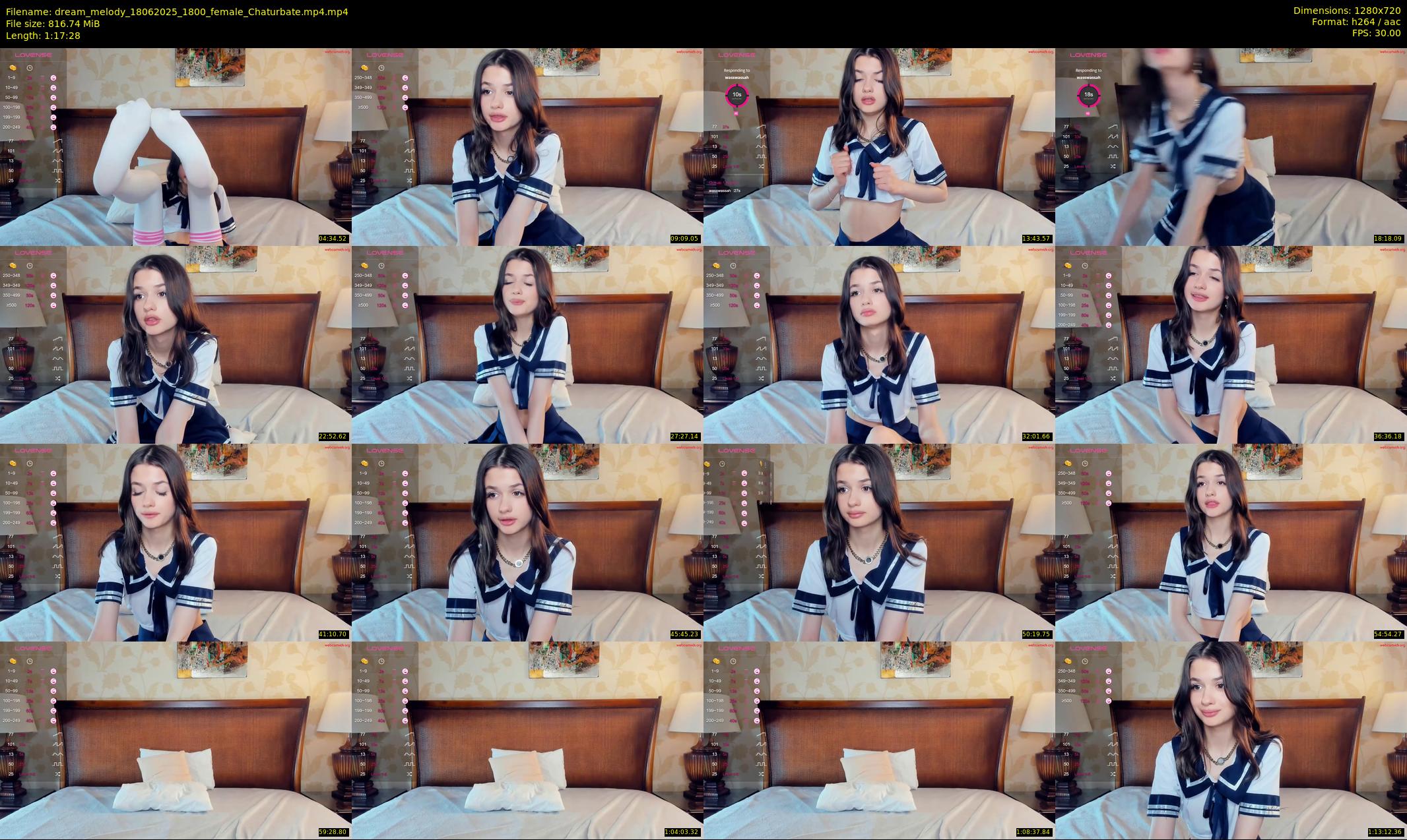 dream_melody — 78 minute Chaturbate female cam show recording, 720p, Jun 18, 2025