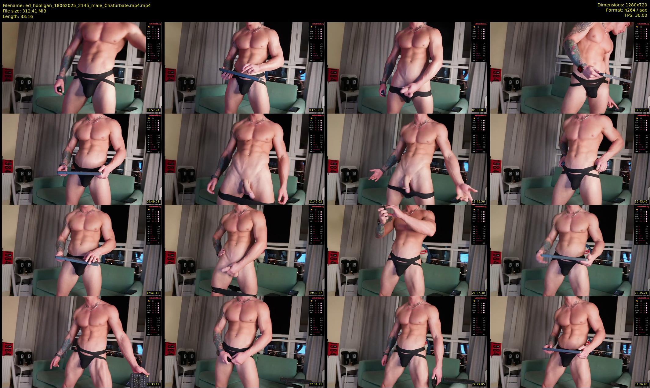 ed_hooligan — 34 minute Chaturbate male cam show recording, 720p, Jun 18, 2025