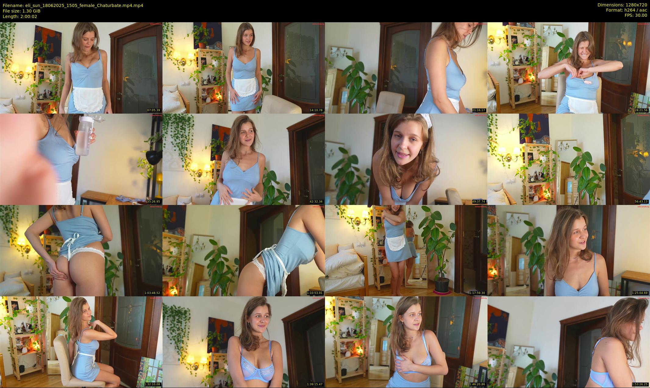 eli_sun — 121 minute Chaturbate female cam show recording, 720p, Jun 18, 2025