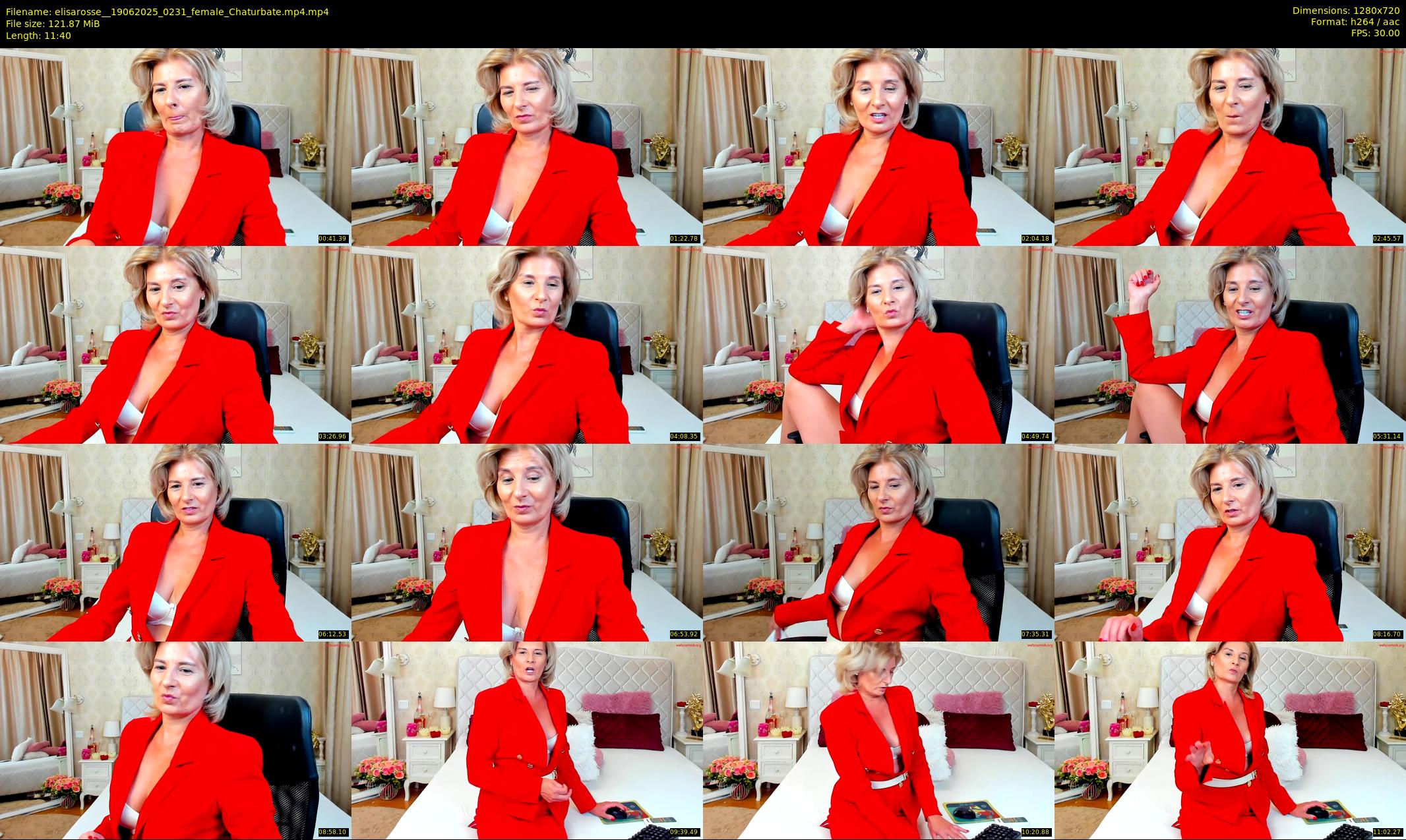 elisarosse_ — 12 minute Chaturbate female cam show recording, 720p, Jun 19, 2025