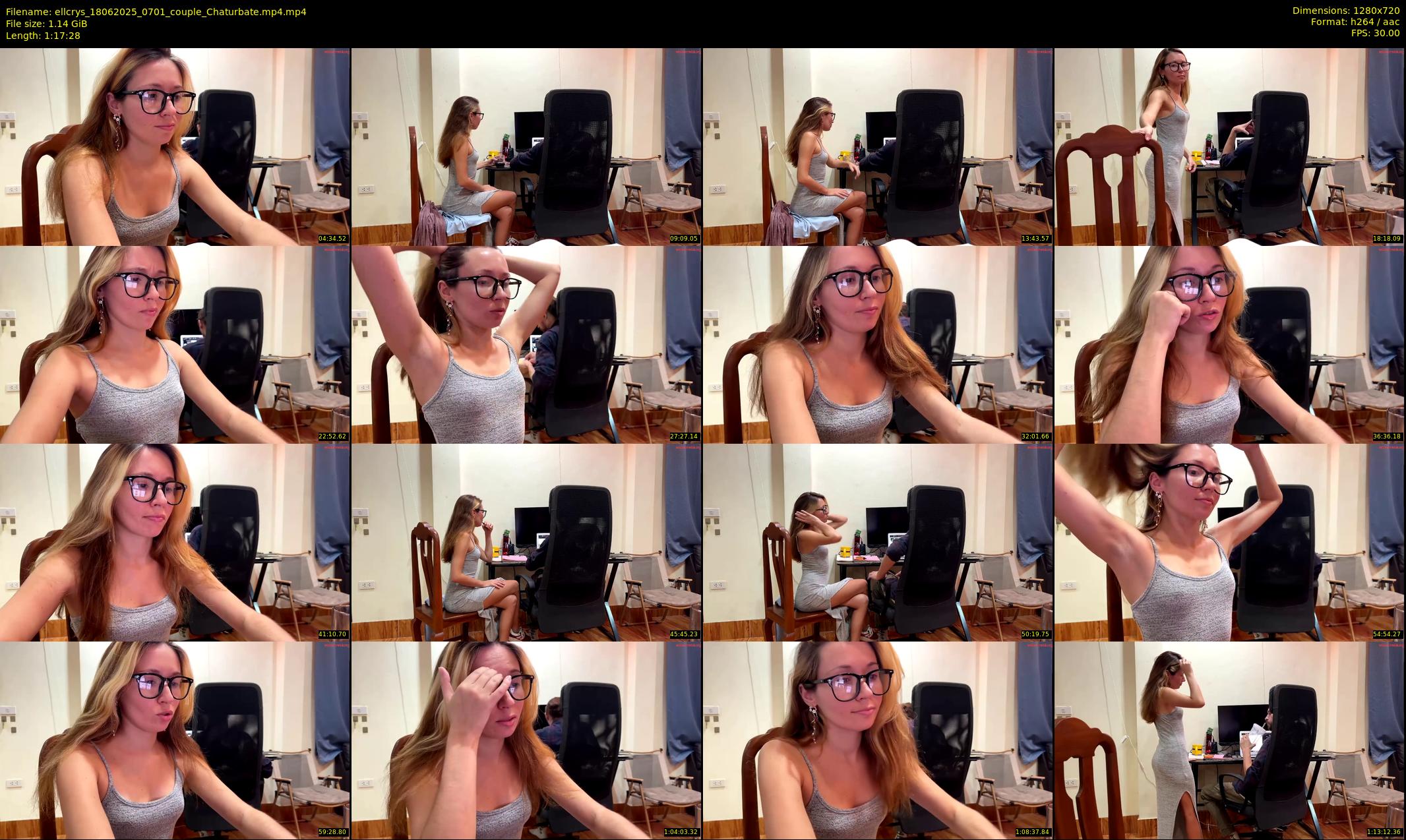 ellcrys — 78 minute Chaturbate couple cam show recording, 720p, Jun 18, 2025
