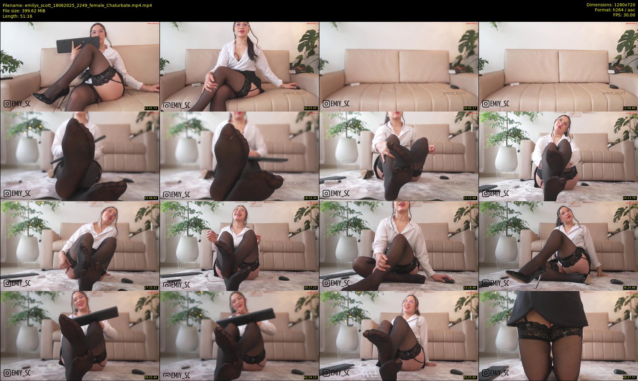 emilys_scott — 52 minute Chaturbate female cam show recording, 720p, Jun 18, 2025