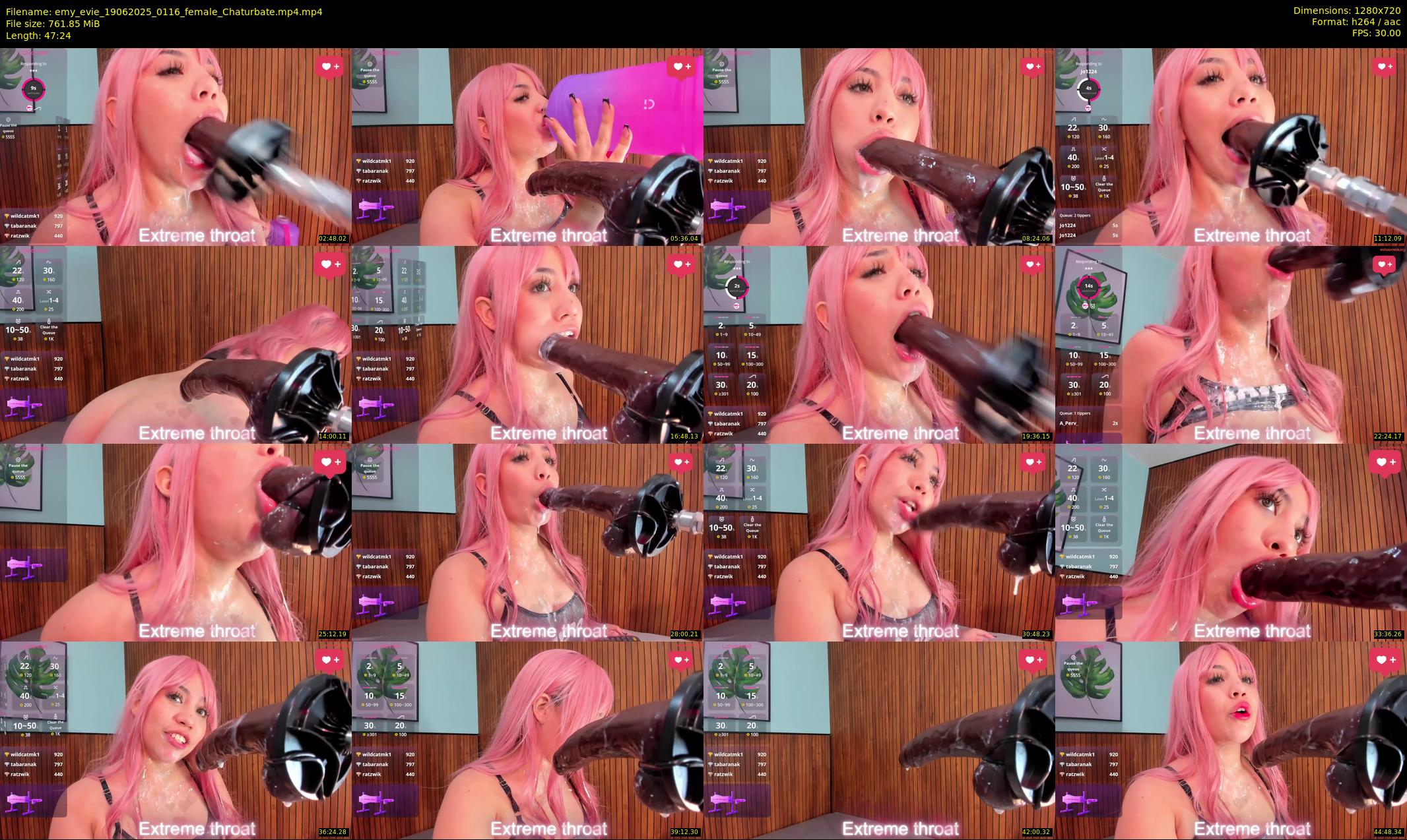 emy_evie — 48 minute Chaturbate female cam show recording, 720p, Jun 19, 2025
