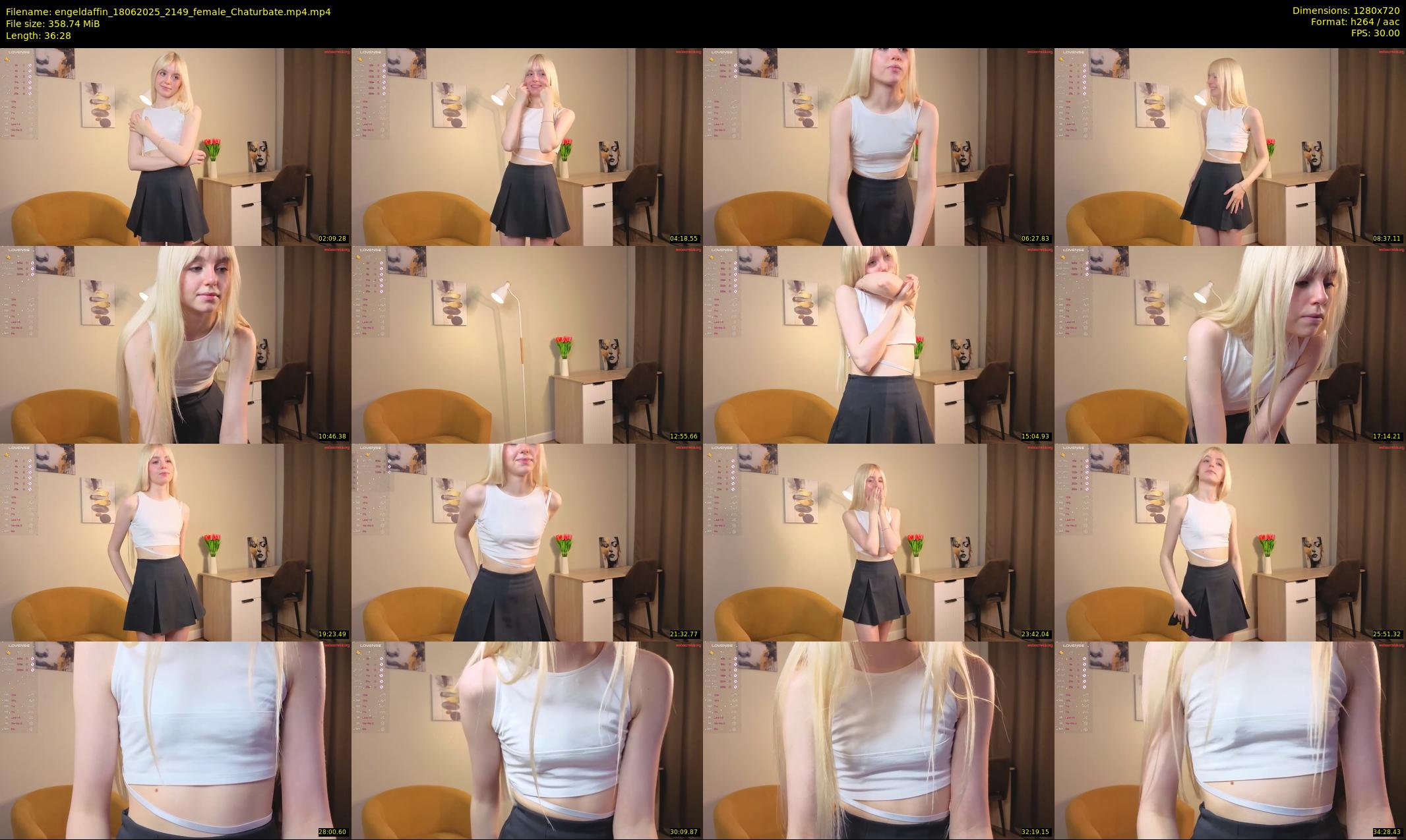 engeldaffin — 37 minute Chaturbate female cam show recording, 720p, Jun 18, 2025