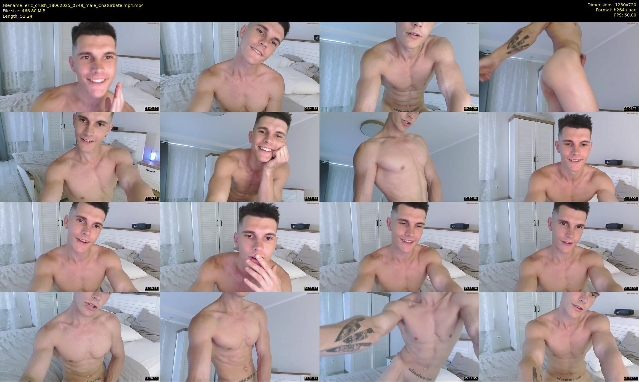 eric_crush — 52 minute Chaturbate male cam show recording, 720p, Jun 18, 2025