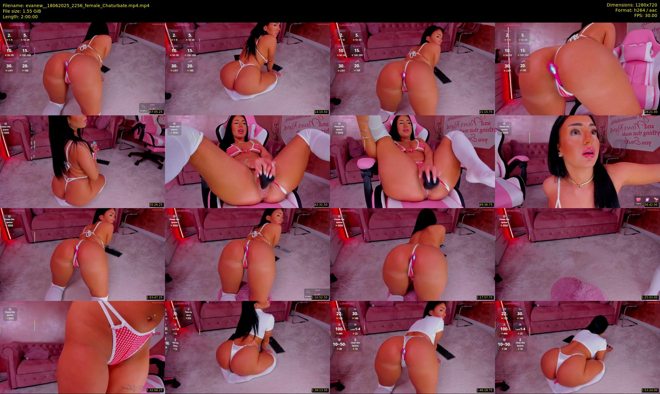 evanew_ — 120 minute Chaturbate female cam show recording, 720p, Jun 18, 2025