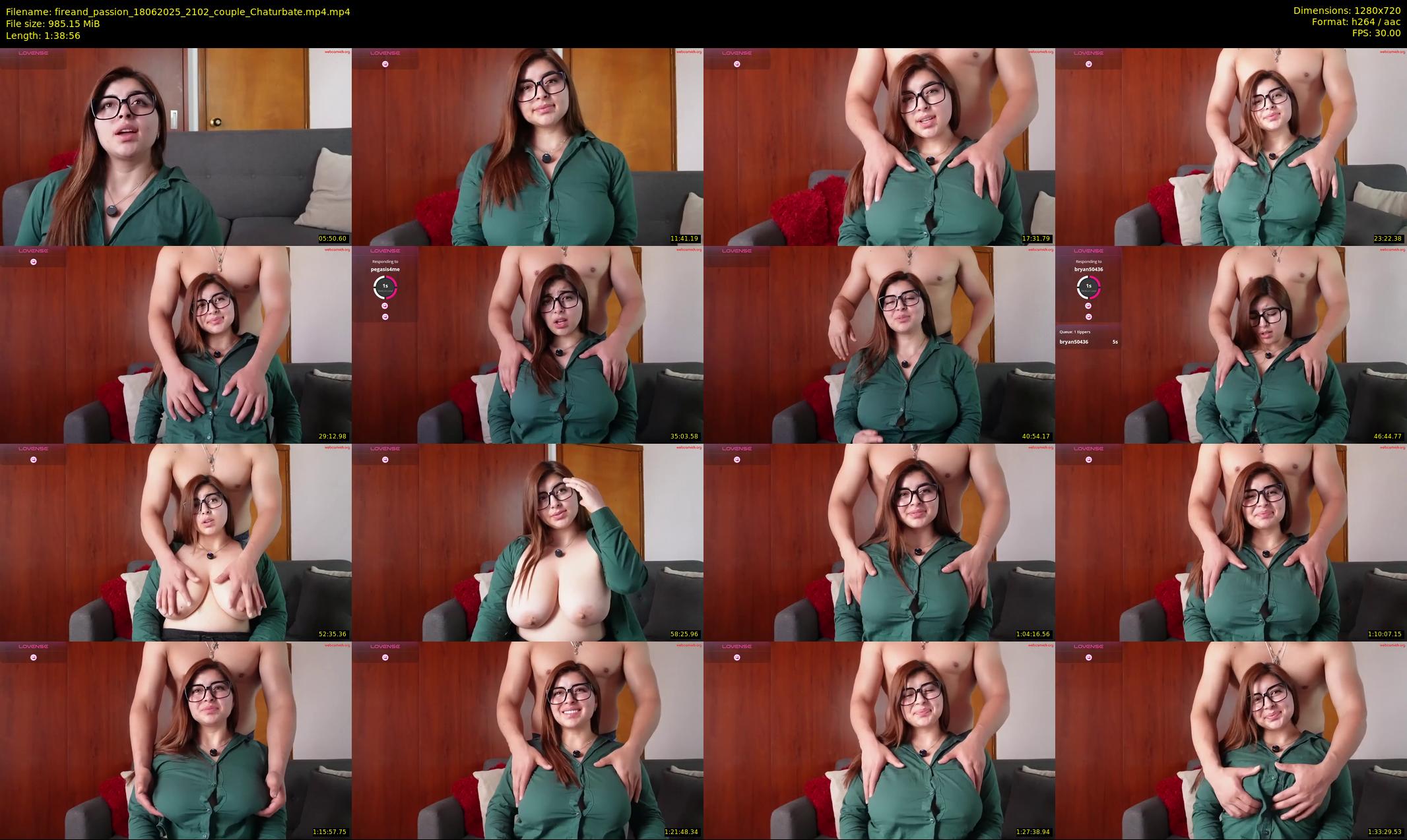 fireand_passion — 99 minute Chaturbate couple cam show recording, 720p, Jun 18, 2025