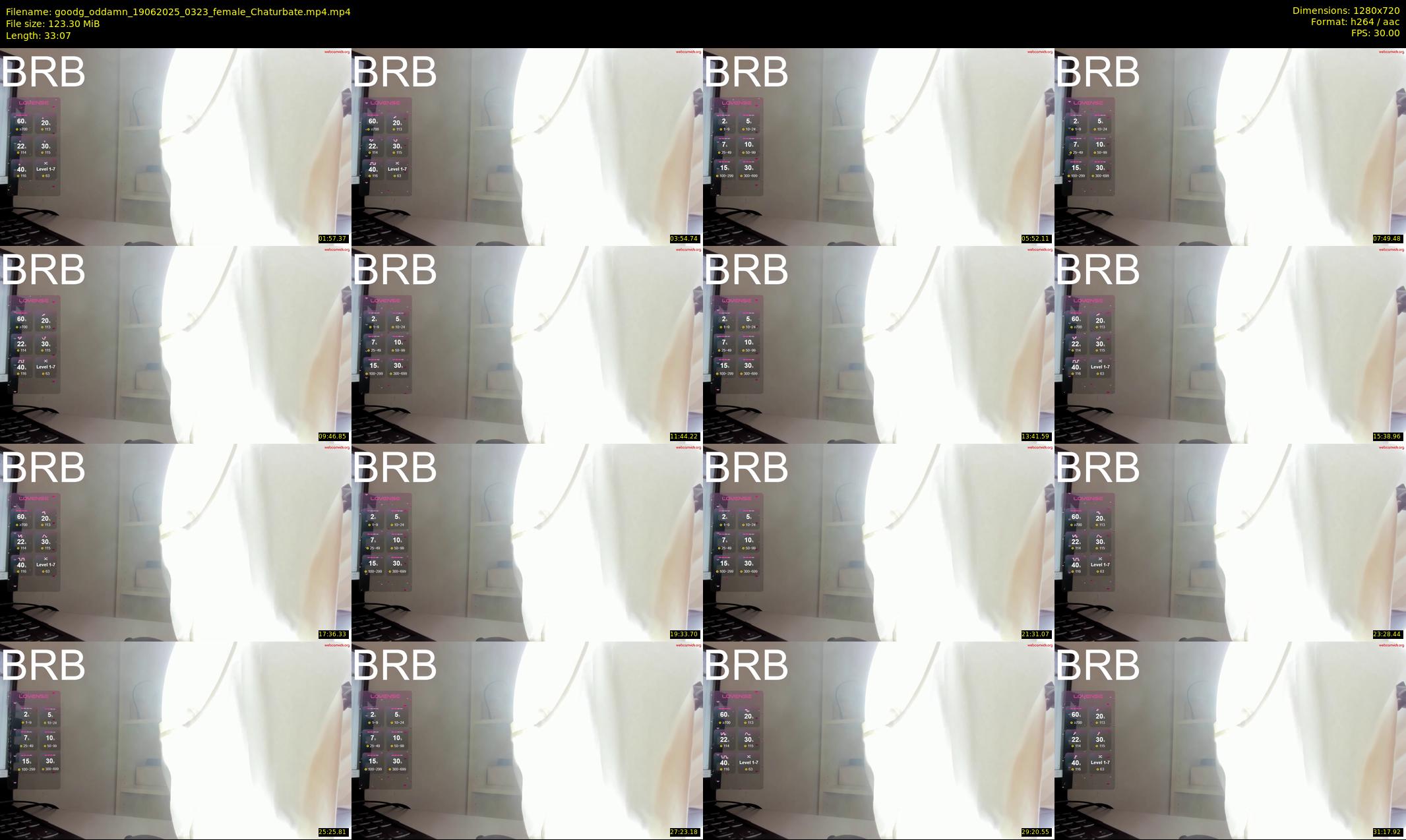 goodg_oddamn — 34 minute Chaturbate female cam show recording, 720p, Jun 19, 2025