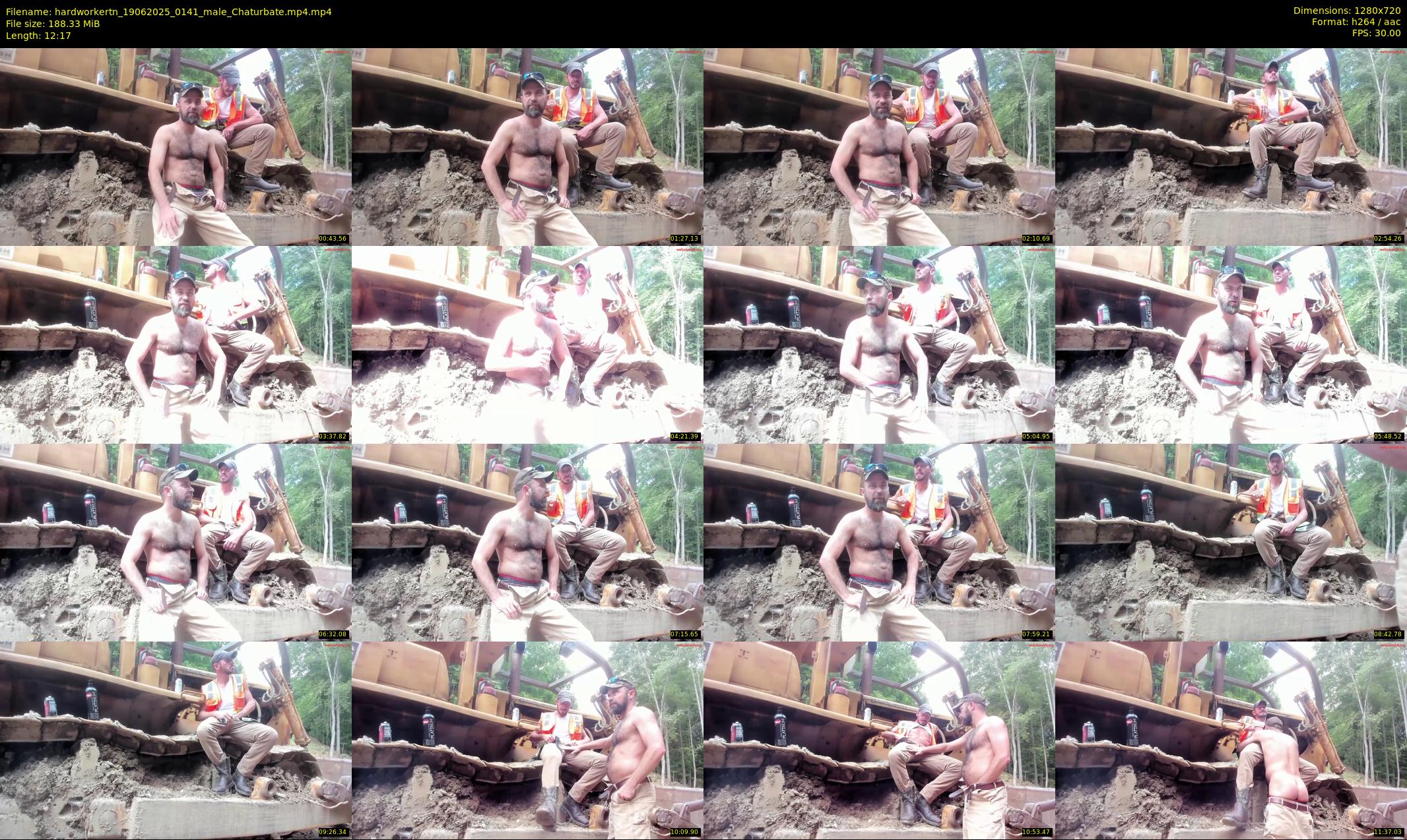 hardworkertn — 13 minute Chaturbate male cam show recording, 720p, Jun 19, 2025